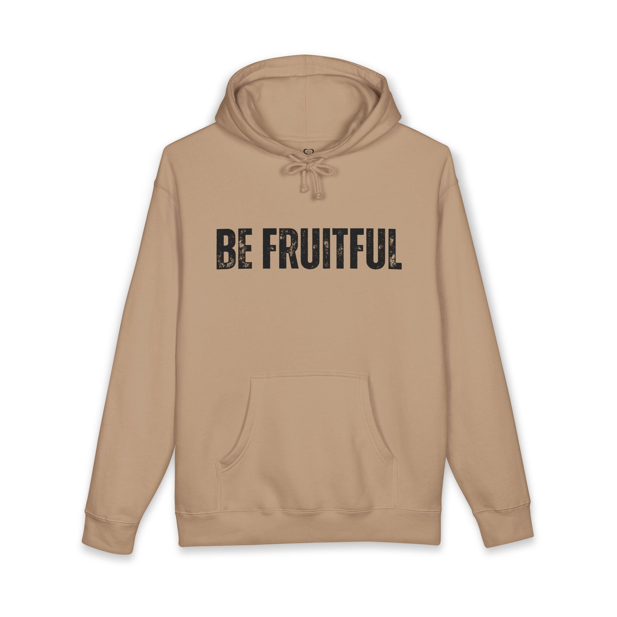 Be Fruitful Hoodie — Inspirational Minimalist Graphic Sweatshirt