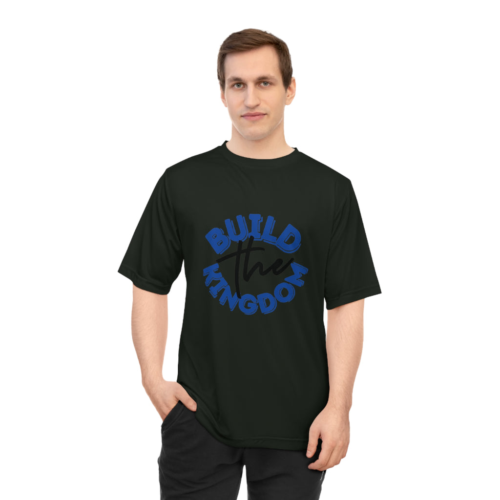 Build The Kingdom Performance T-Shirt — Inspirational Christian Faith Tee