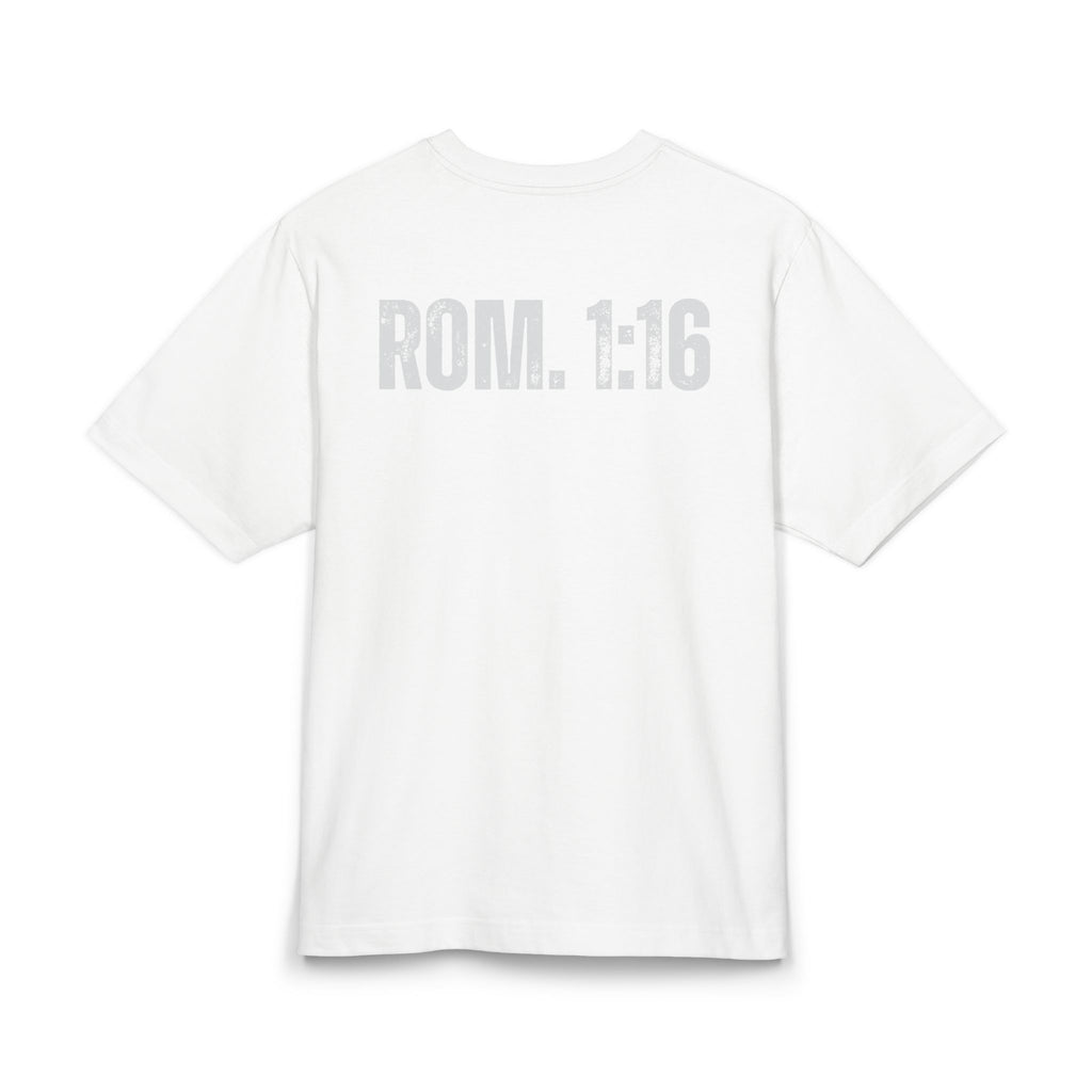 Go Public With Your Faith T-Shirt — Rom. 1:16 Christian Graphic Tee