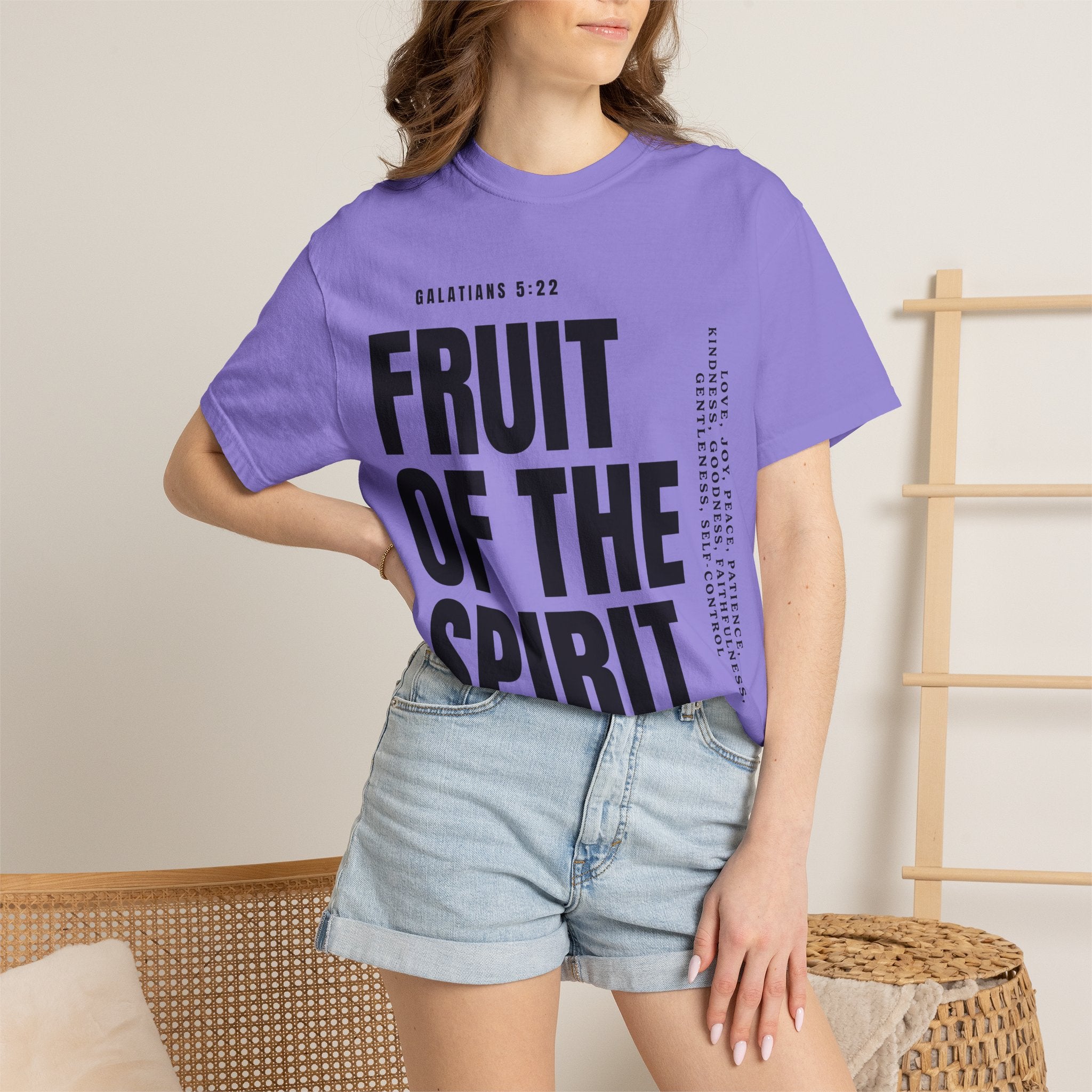 Fruit of the Spirit T-Shirt — Christian Faith ‘Be Fruitful’ Tee