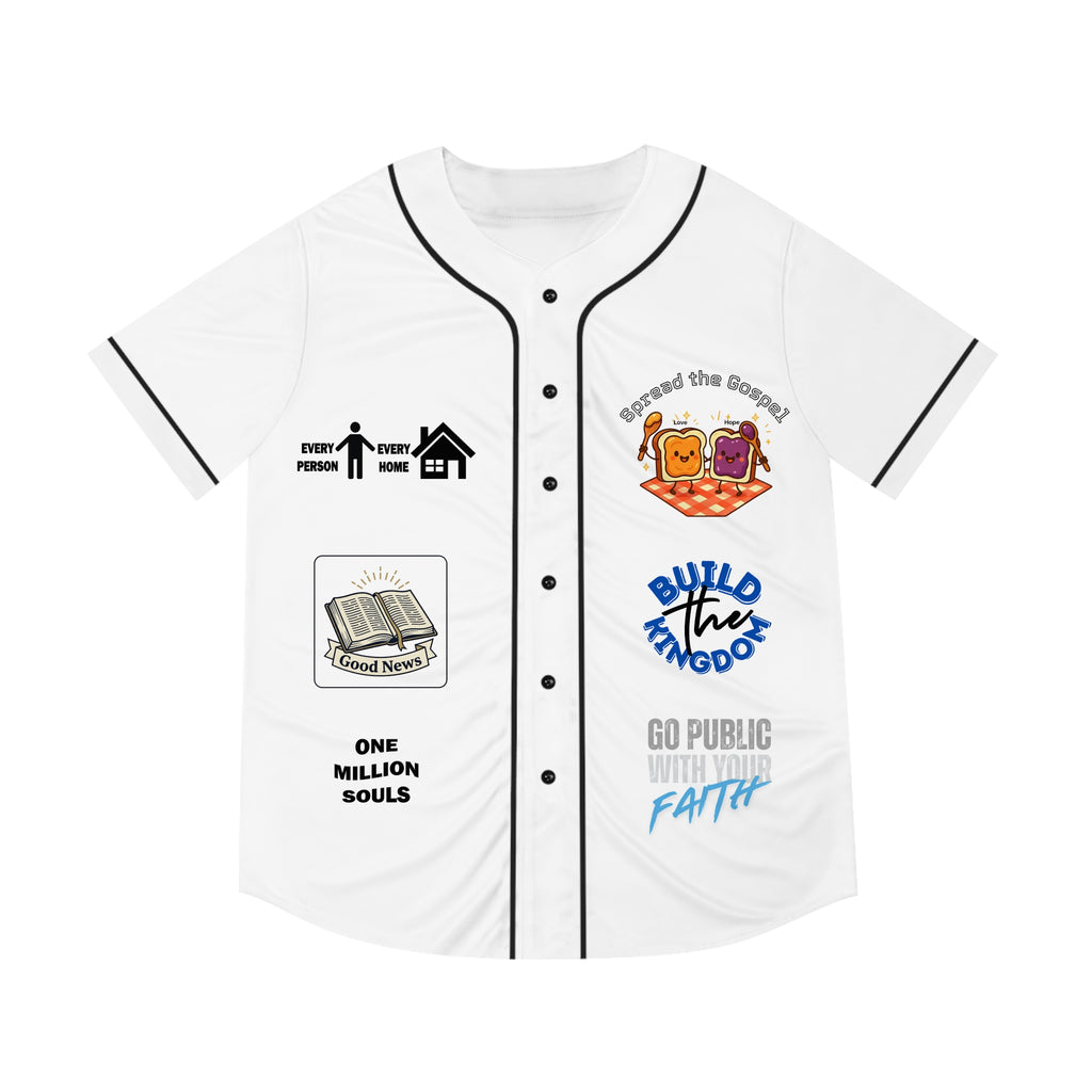 Baseball Jersey — 'We Are Better Together' Christian Team Ministry Shirt