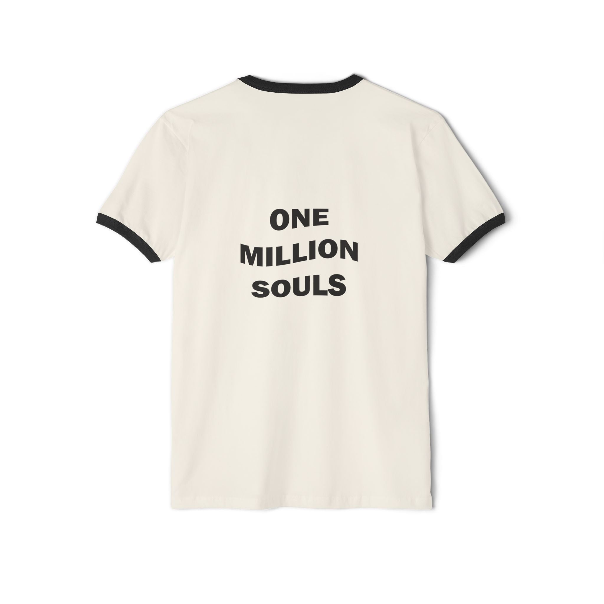 Every Person Every Home Ringer T-Shirt — "One Million Souls" Mission Tee