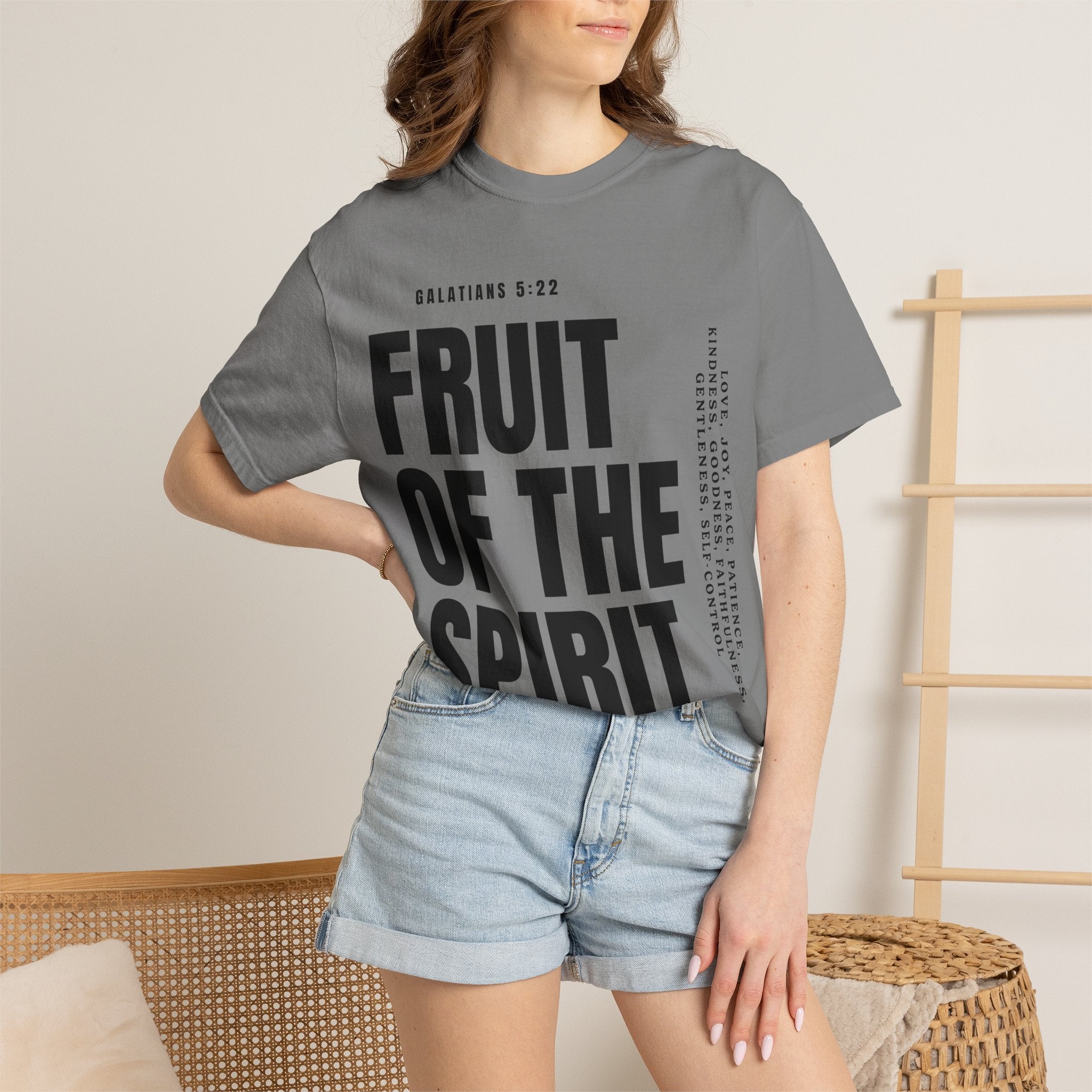 Fruit of the Spirit T-Shirt — Christian Faith ‘Be Fruitful’ Tee