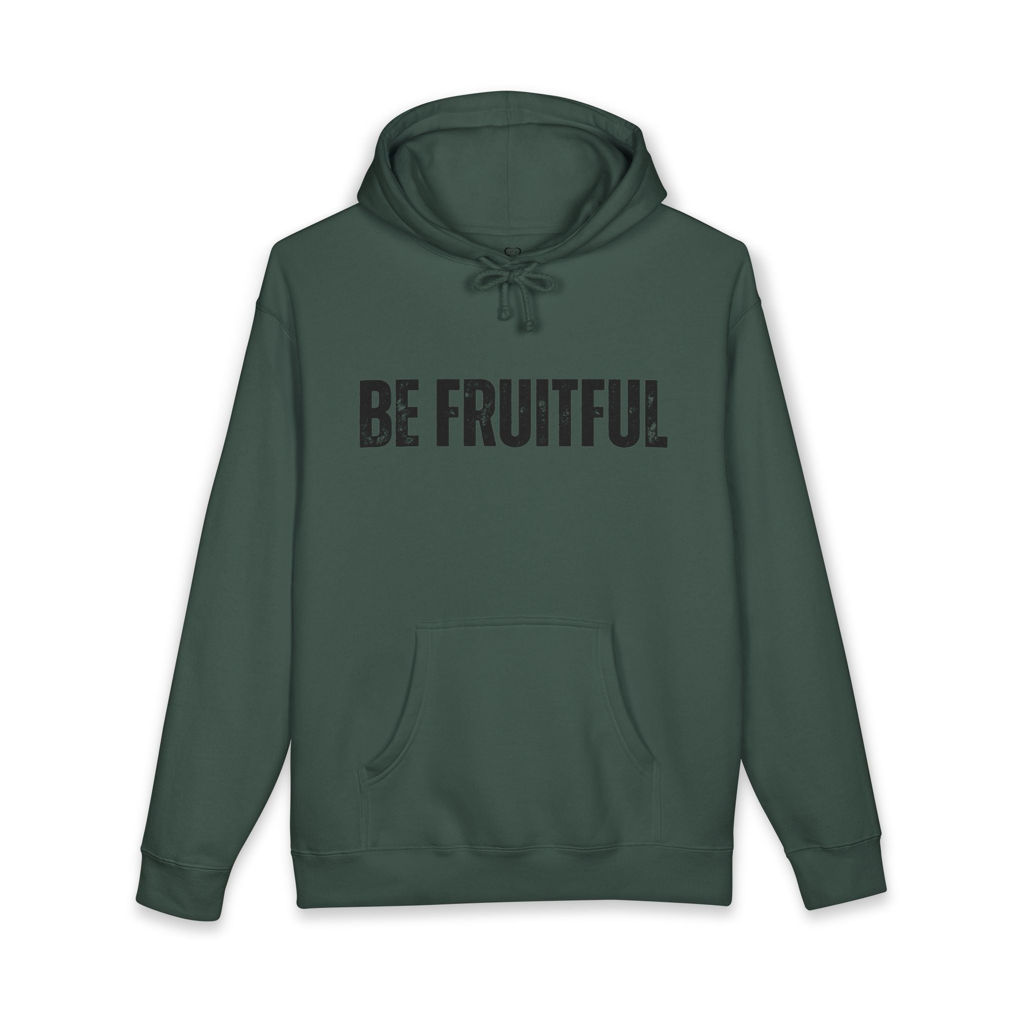 Be Fruitful Hoodie — Inspirational Minimalist Graphic Sweatshirt