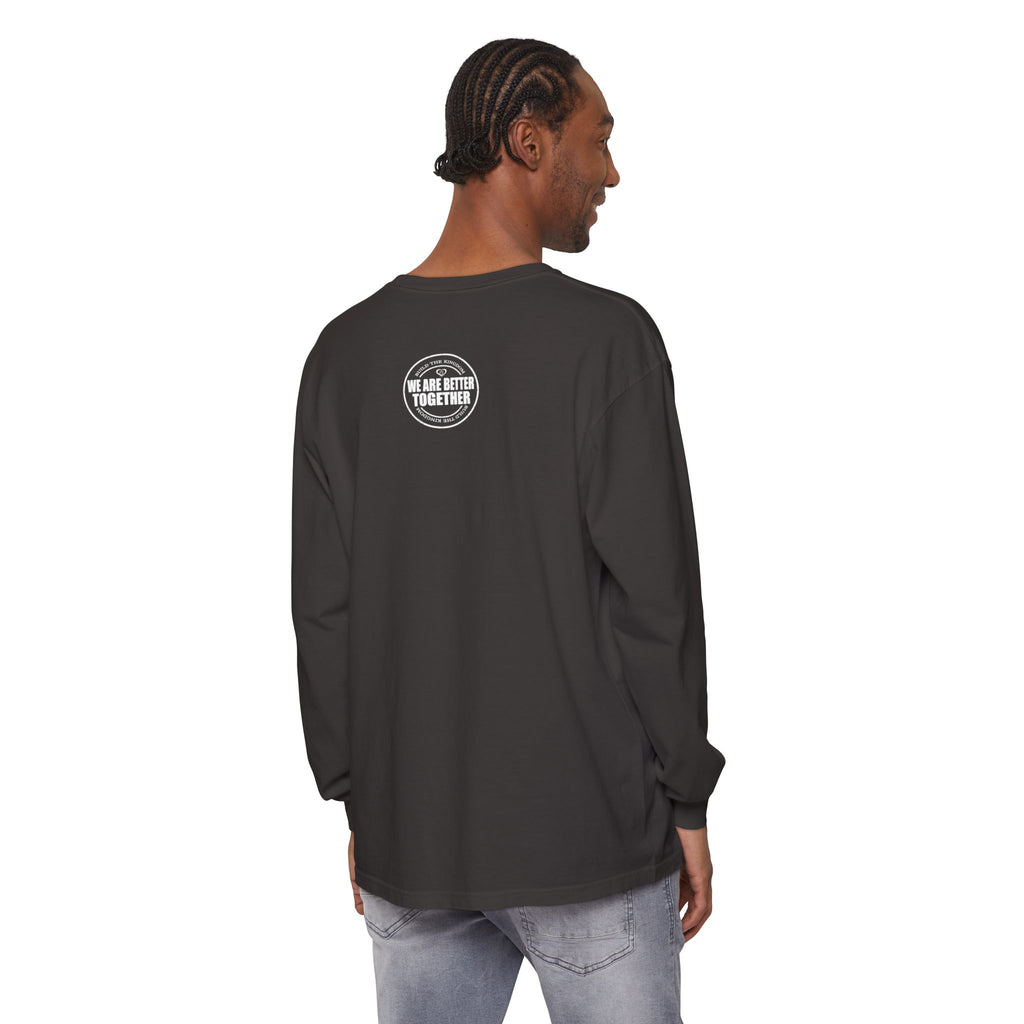 Together Cross Long Sleeve Tee — "We Are Better Together" Christian Graphic Shirt