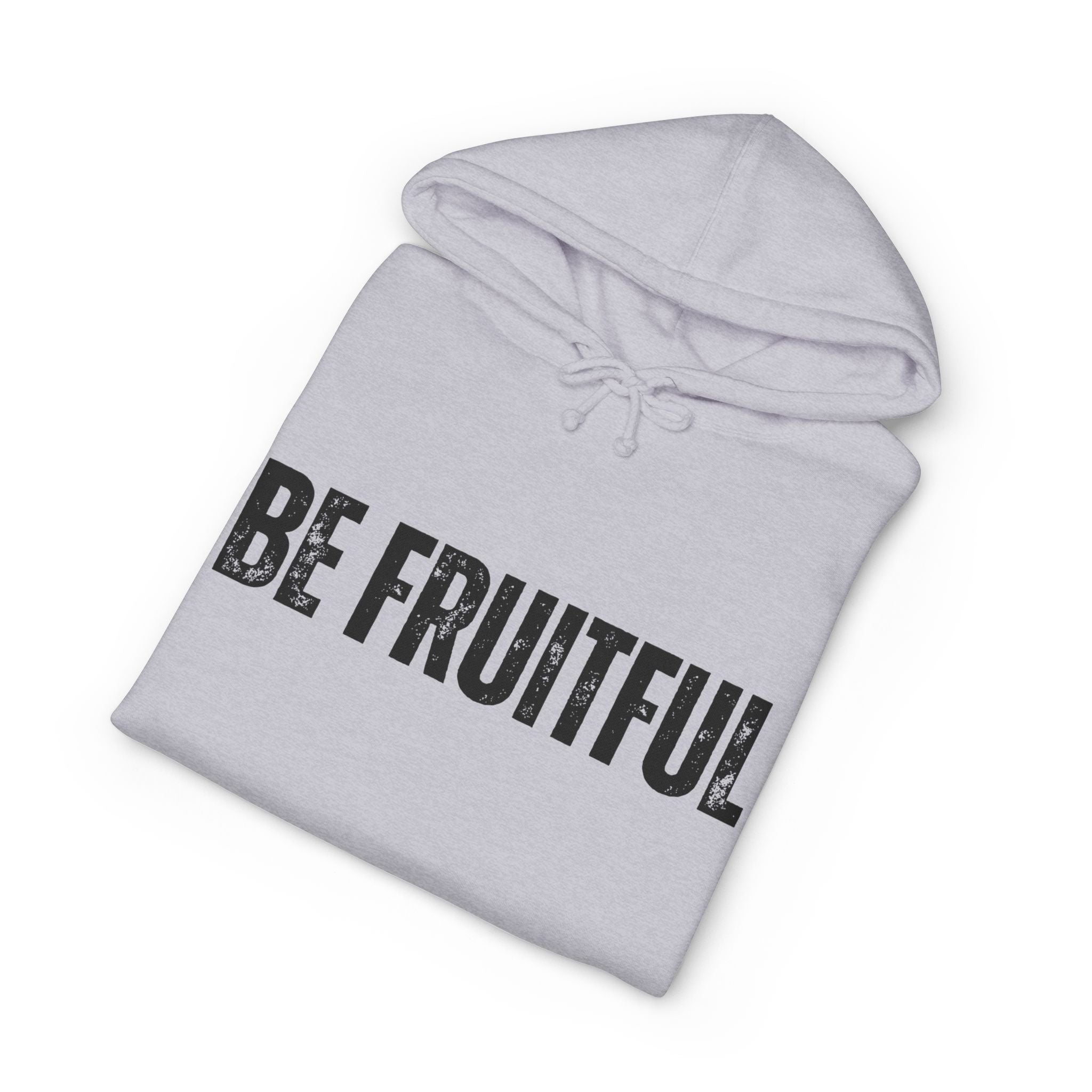 Be Fruitful Hoodie — Inspirational Minimalist Graphic Sweatshirt