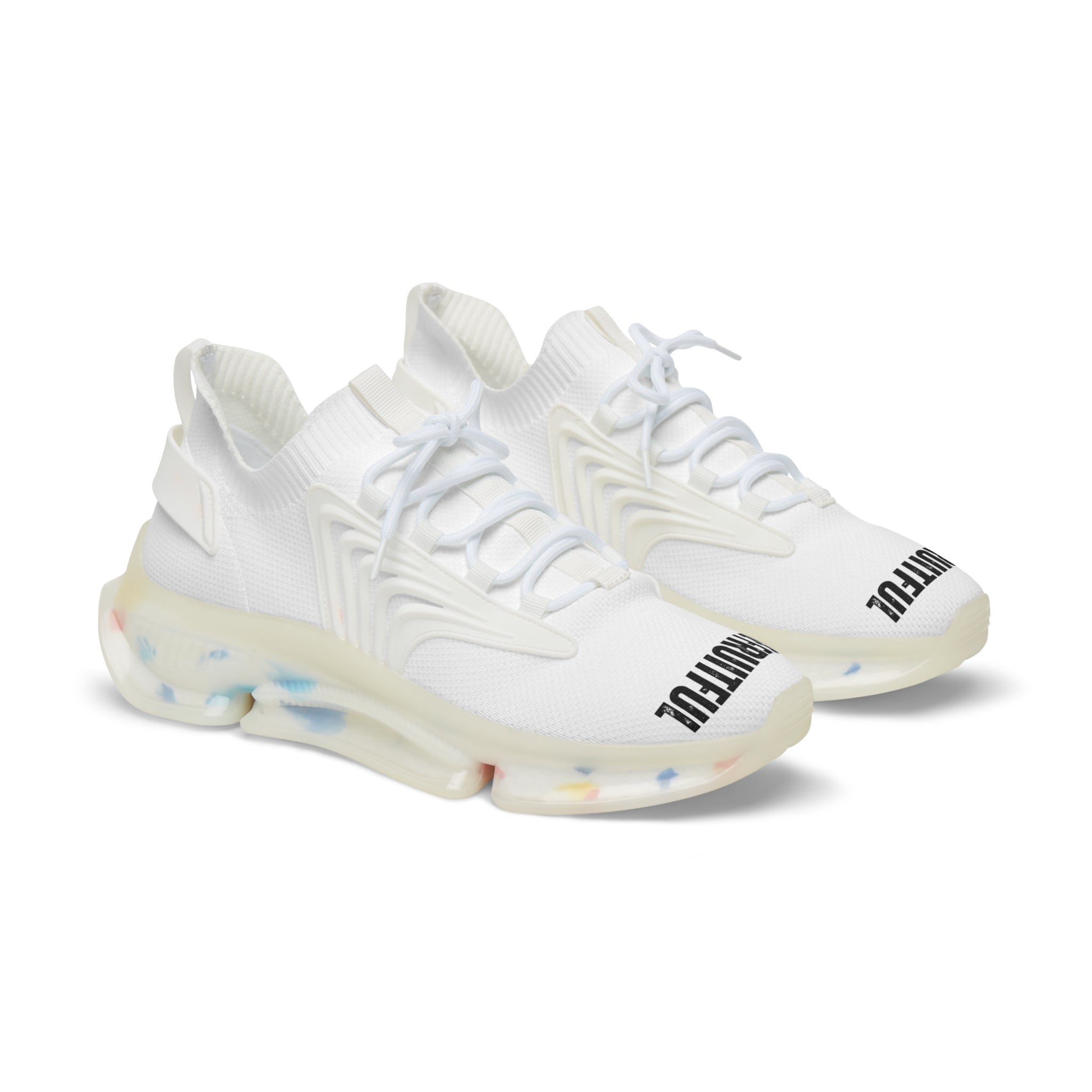 Men's Breathable Mesh Sneakers — 'Be Fruitful' Athletic Shoes, Lightweight Summer Trainers