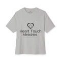 Heart Touch Ministries T‑Shirt — Minimal Logo Tee for Church Volunteers & Faith Events