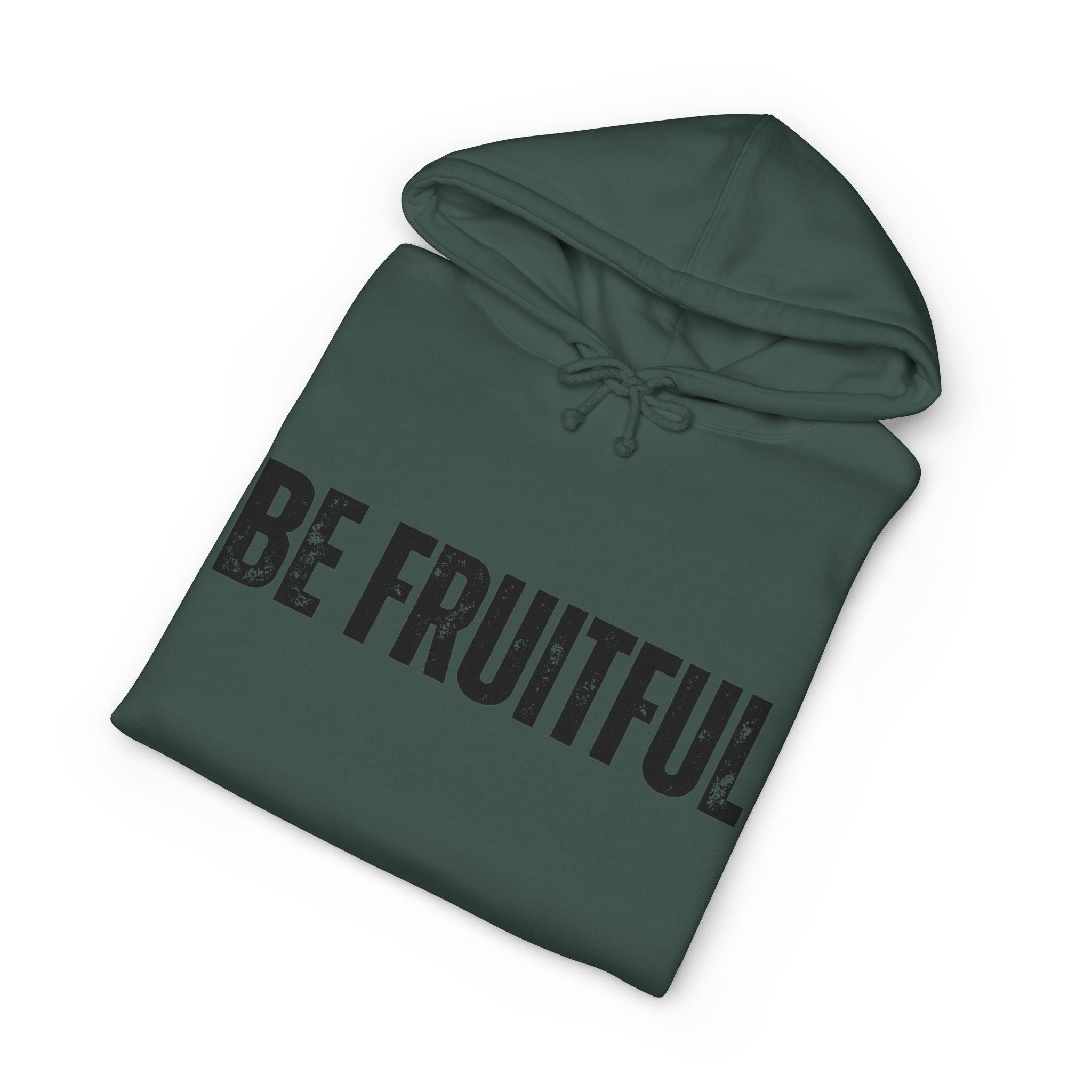 Be Fruitful Hoodie — Inspirational Minimalist Graphic Sweatshirt