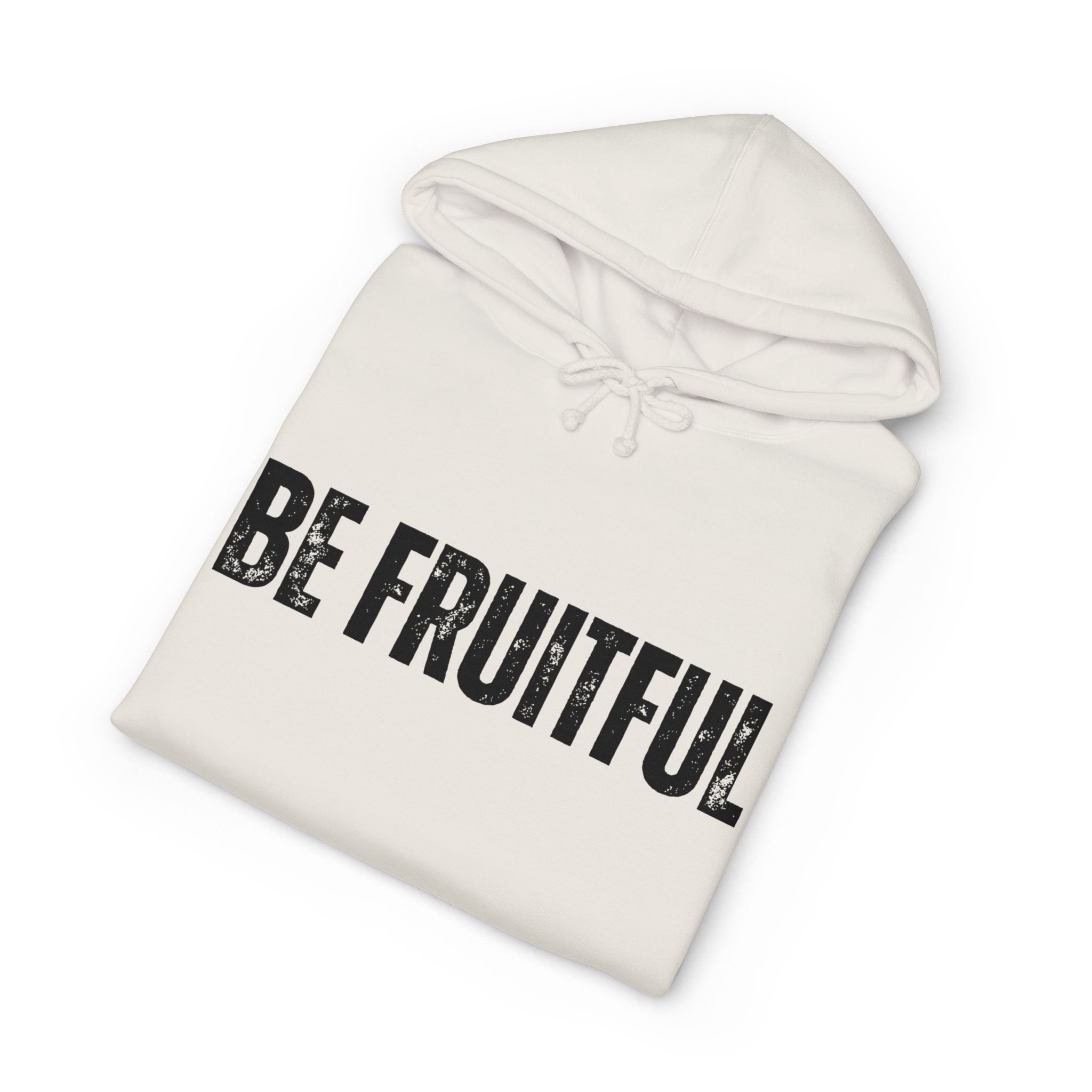 Be Fruitful Hoodie — Inspirational Minimalist Graphic Sweatshirt