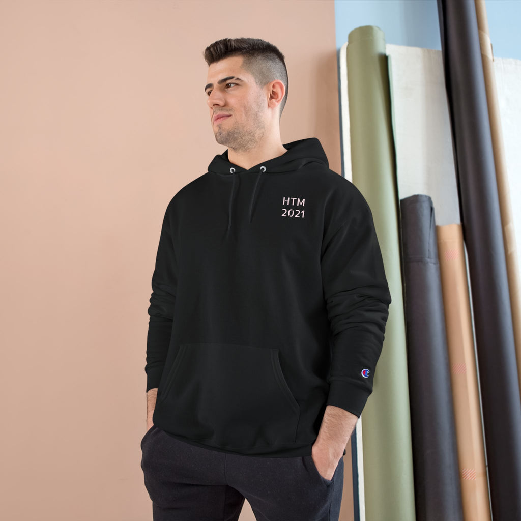 Obedience Is Better Than Sacrifice Hoodie — HTM 2021 Blue Champion-Style Hoodie