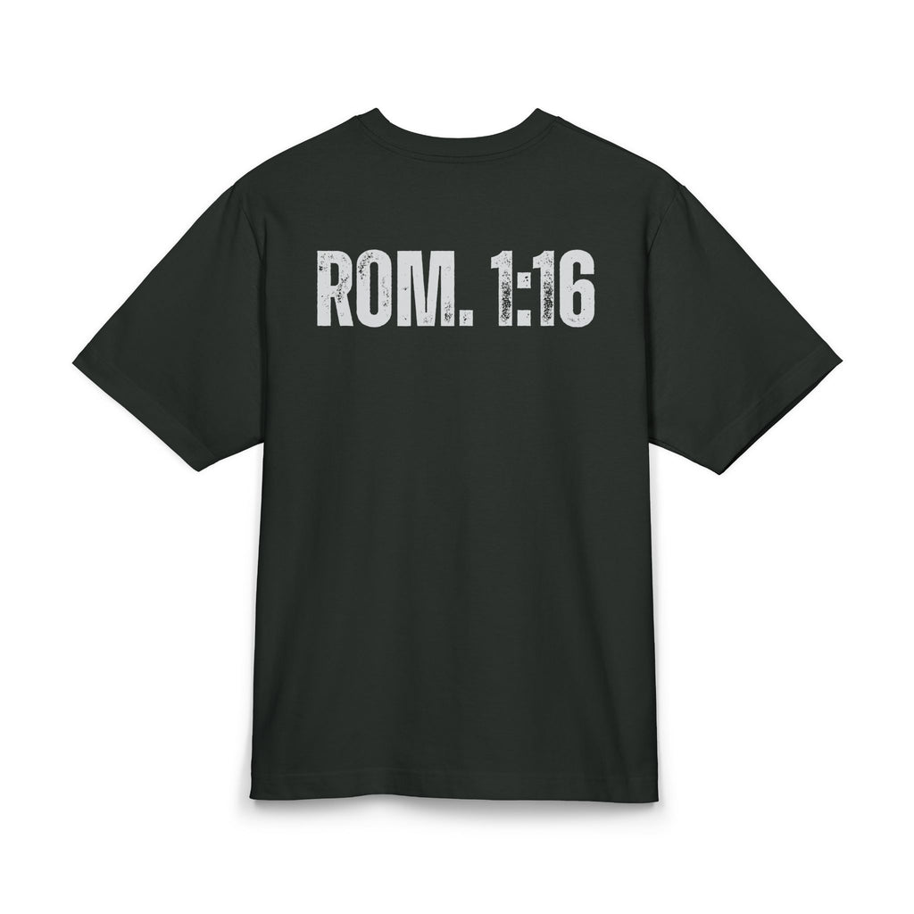 Go Public With Your Faith T-Shirt — Rom. 1:16 Christian Graphic Tee
