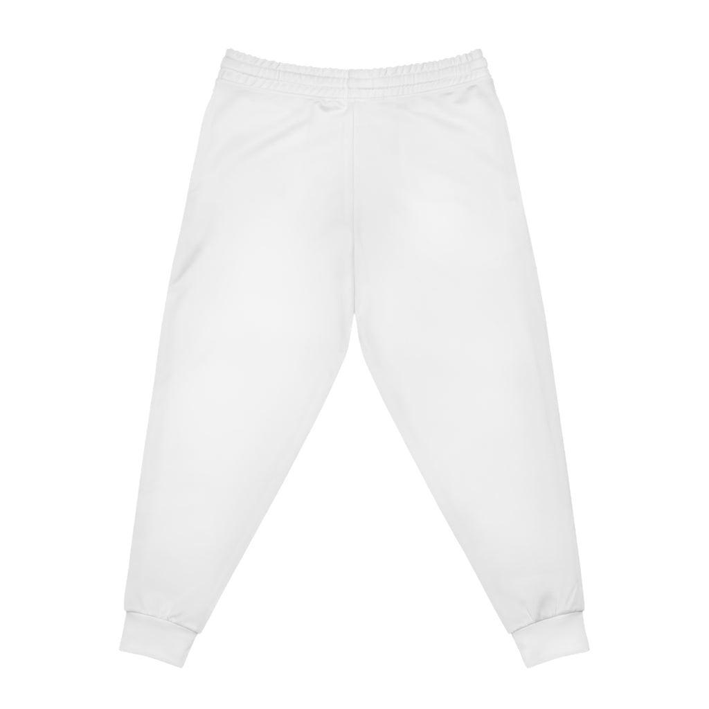 Be Fruitful Athletic Joggers — Motivational White Sweatpants