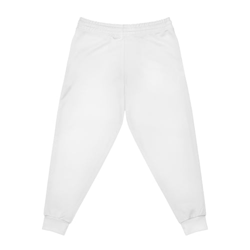 Be Fruitful Athletic Joggers — Motivational White Sweatpants