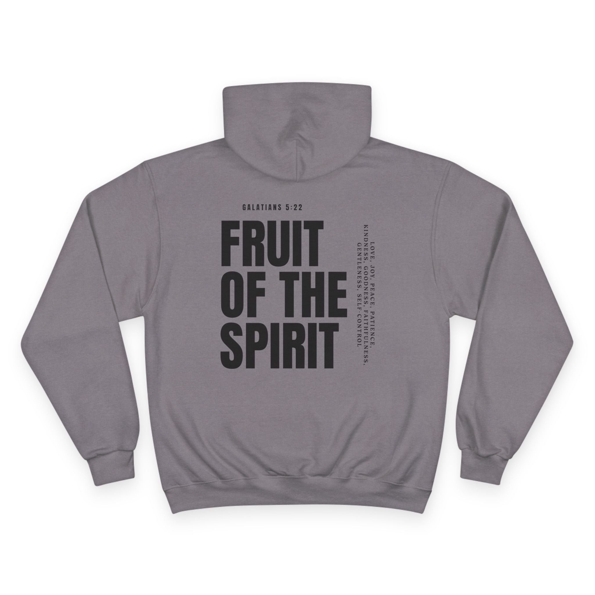 Hoodie - "Be Fruitful" / Fruit of the Spirit Christian Hoodie