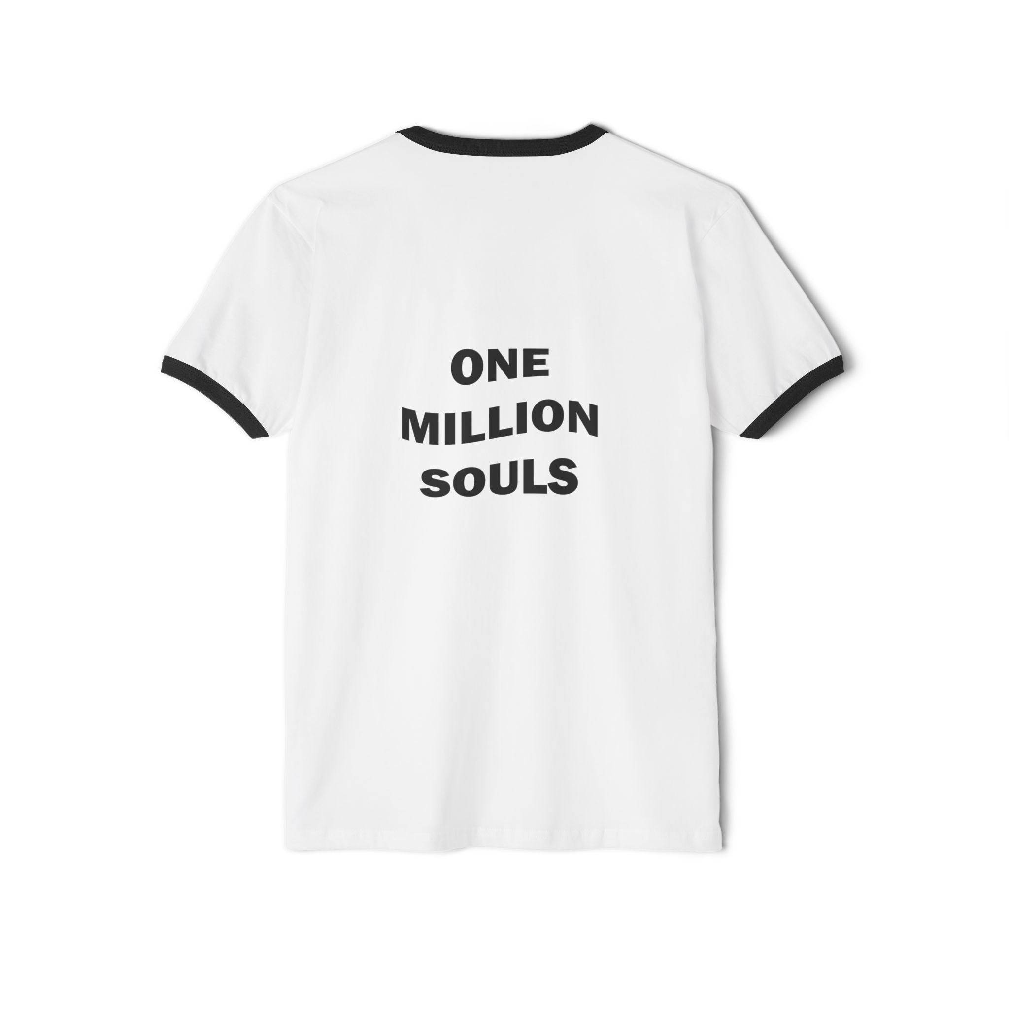 Every Person Every Home Ringer T-Shirt — "One Million Souls" Mission Tee