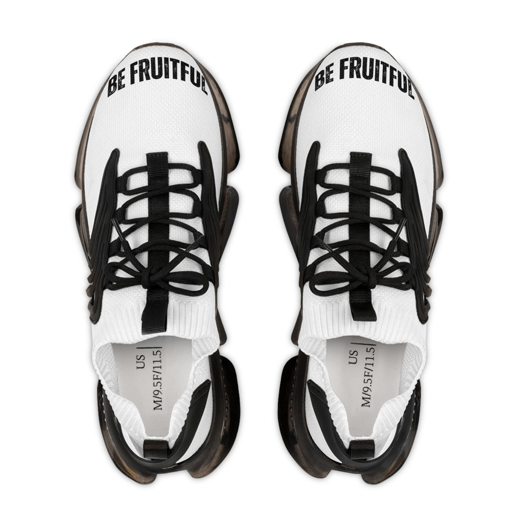 Men's Breathable Mesh Sneakers — 'Be Fruitful' Athletic Shoes, Lightweight Summer Trainers