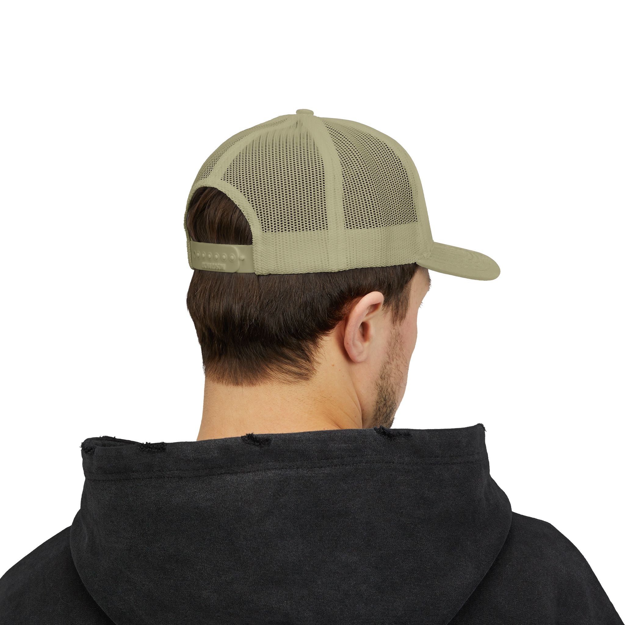 Embroidered Crystal Cross Snapback Trucker Cap — Religious Faith Baseball Hat