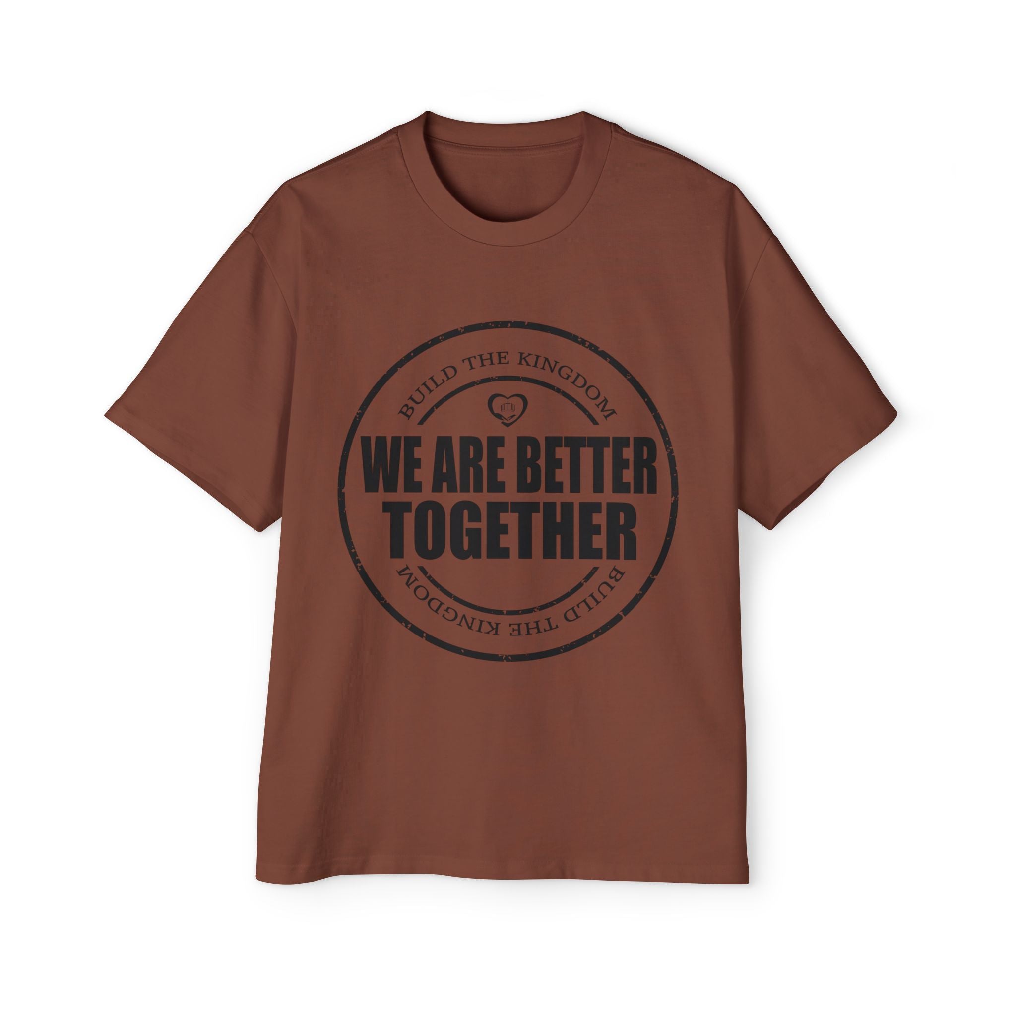 We Are Better Together Tee — Men's Oversized Unity Graphic T-Shirt