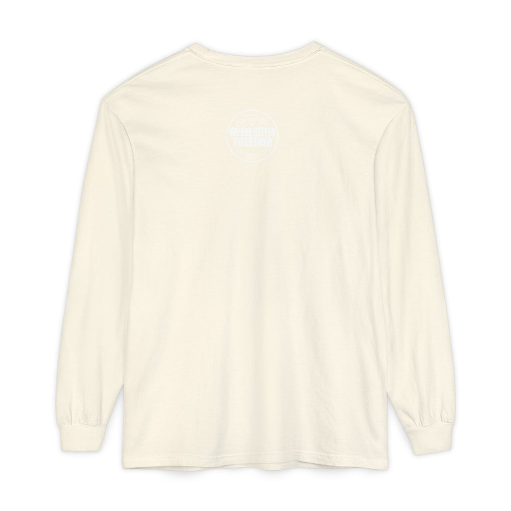 Together Cross Long Sleeve Tee — "We Are Better Together" Christian Graphic Shirt