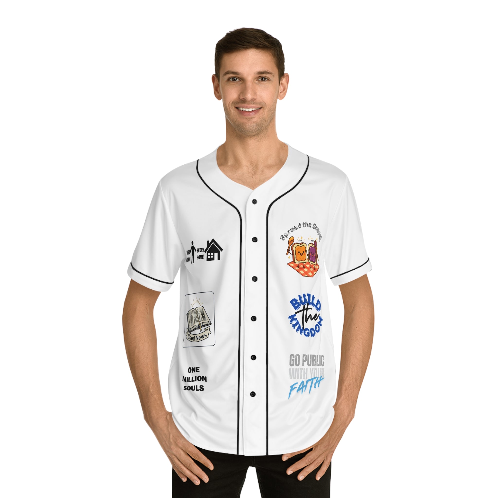 Baseball Jersey — 'We Are Better Together' Christian Team Ministry Shirt