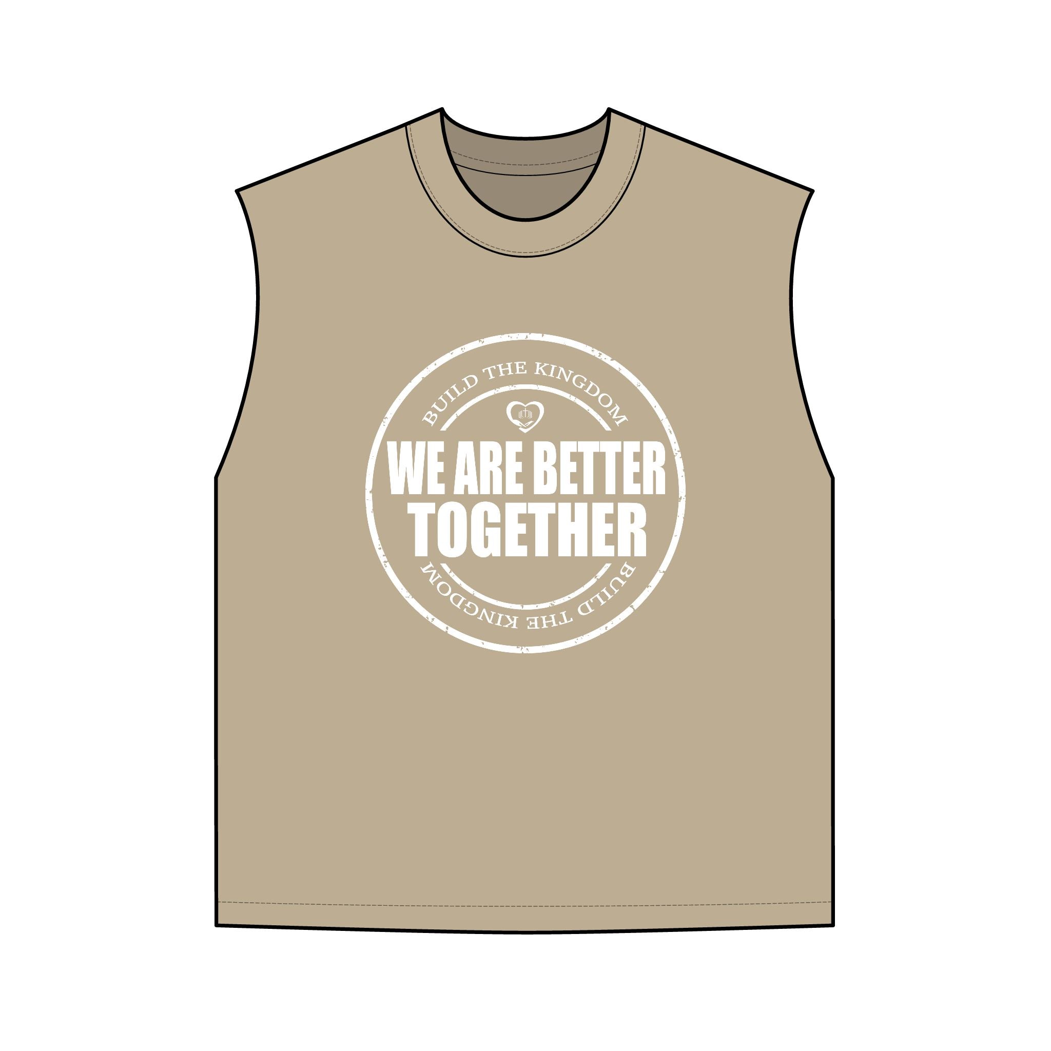 We Are Better Together Tank — Men's Motivational Graphic Tank Top