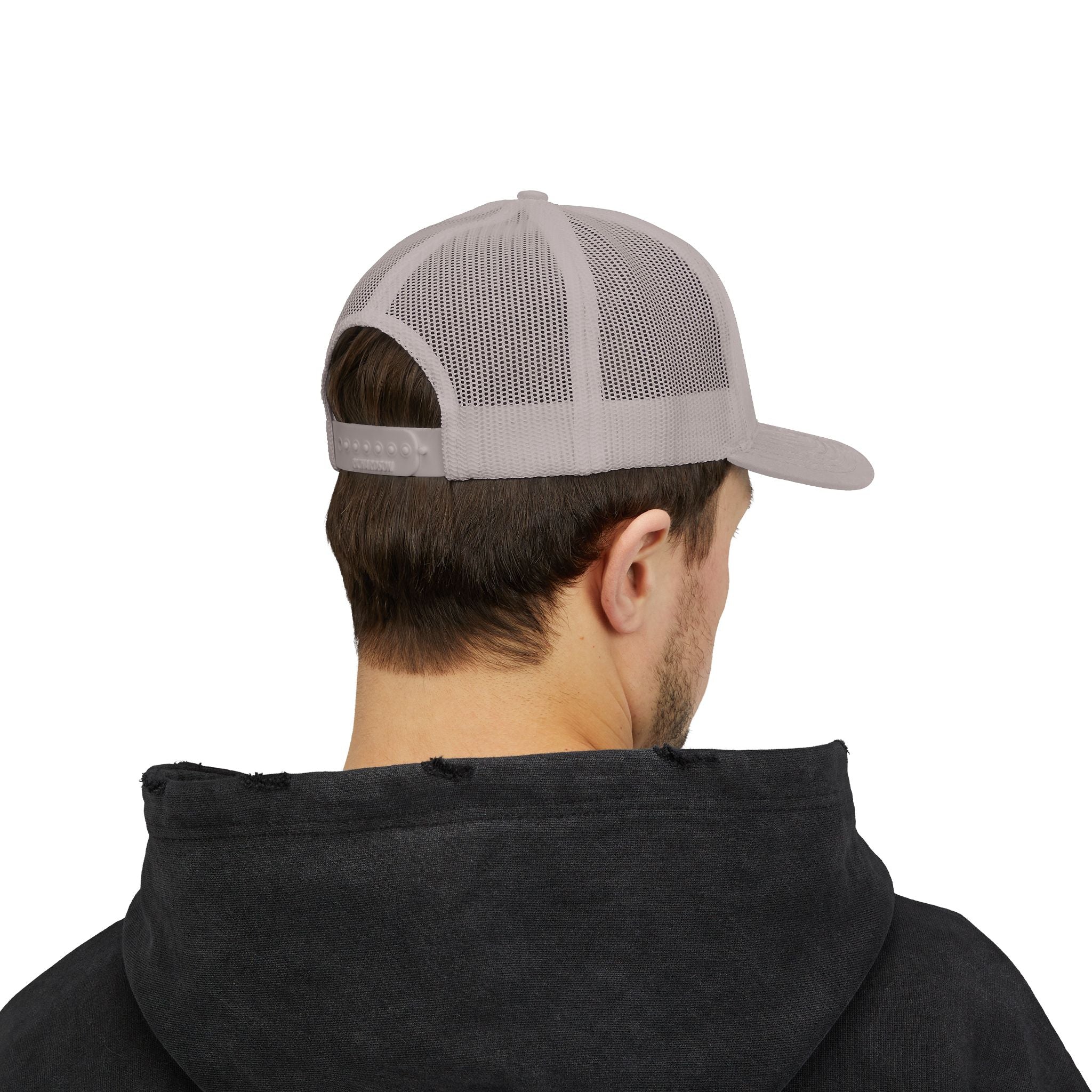 Embroidered Crystal Cross Snapback Trucker Cap — Religious Faith Baseball Hat
