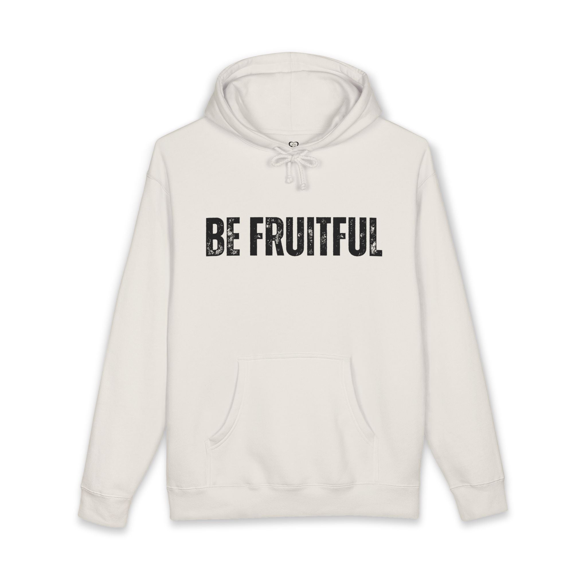 Be Fruitful Hoodie — Inspirational Minimalist Graphic Sweatshirt