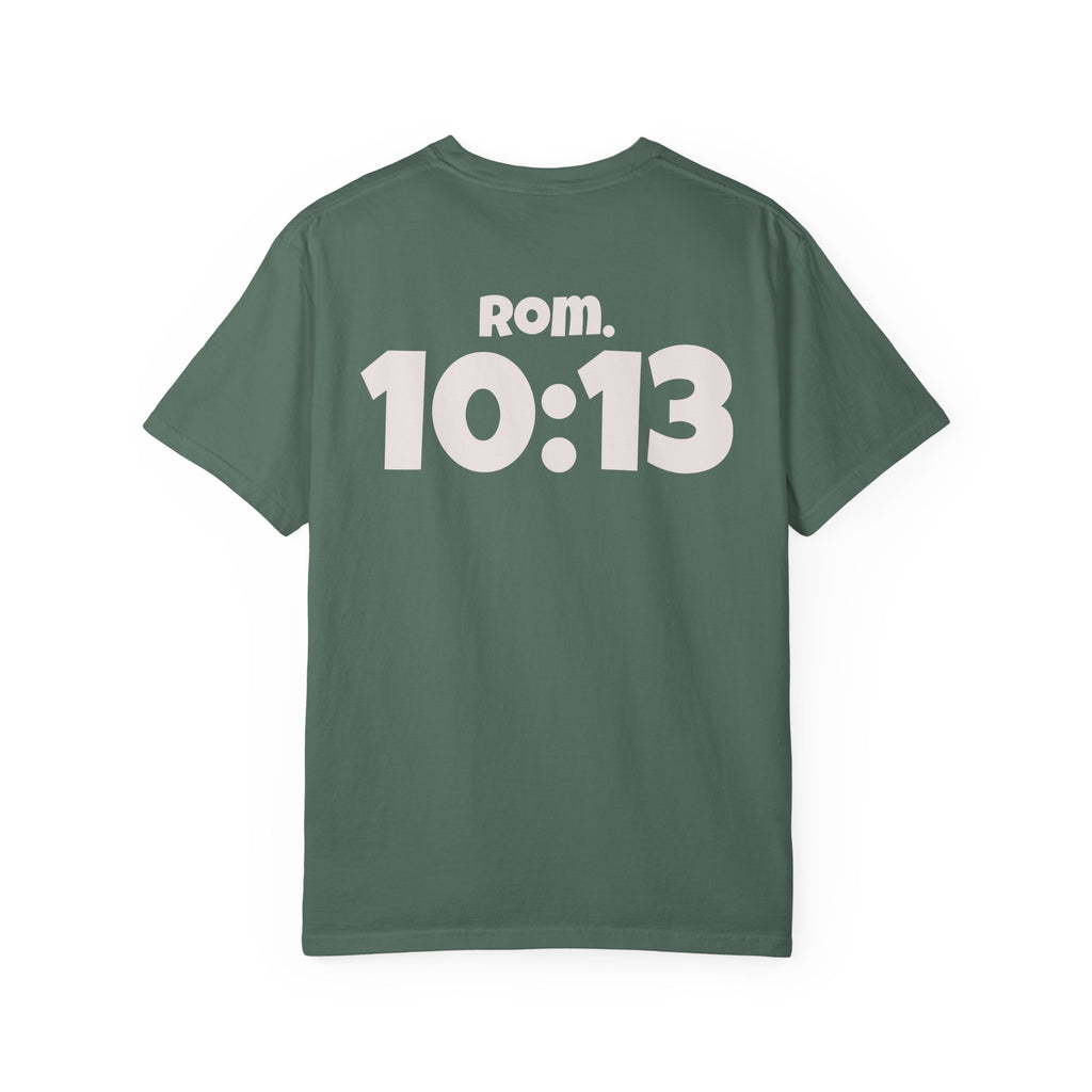 Paid For Cross T-Shirt — Christian Rom 10:13 Faith Tee