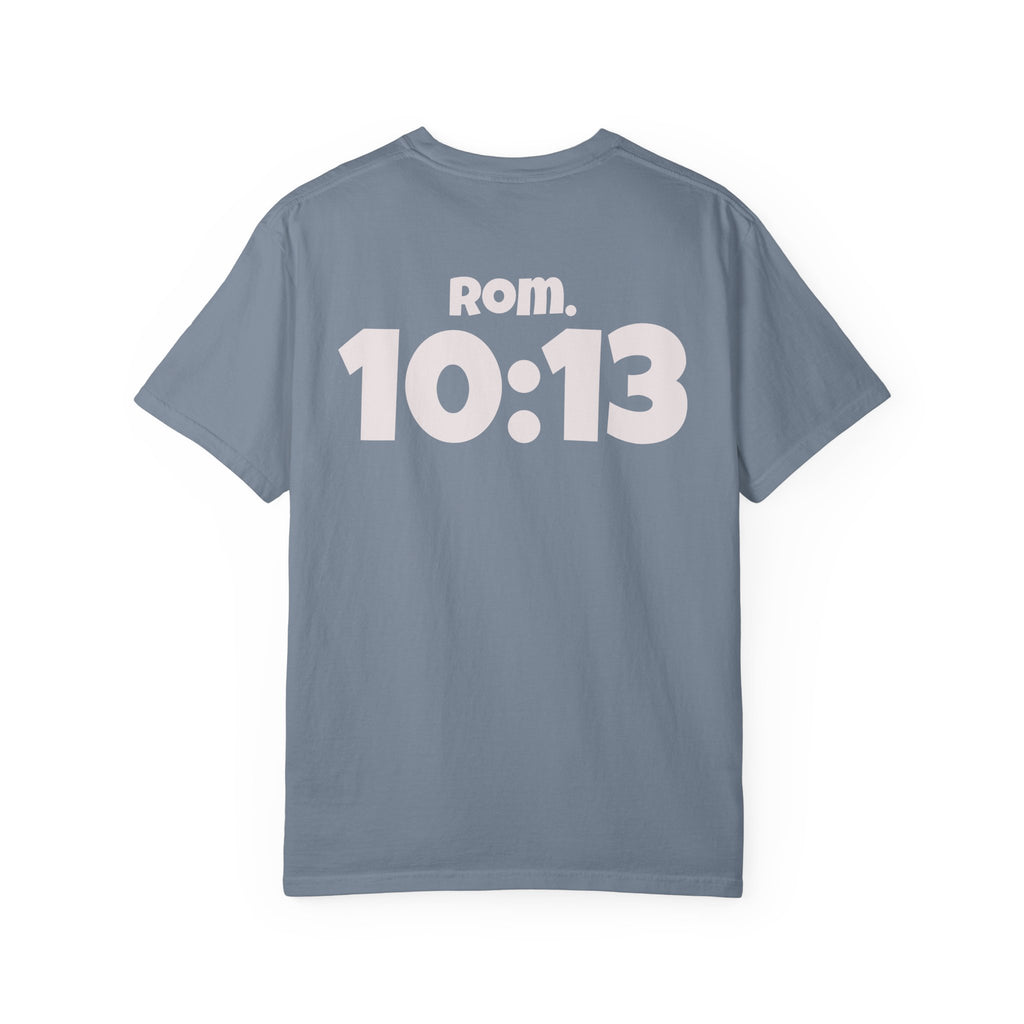 Paid For Cross T-Shirt — Christian Rom 10:13 Faith Tee