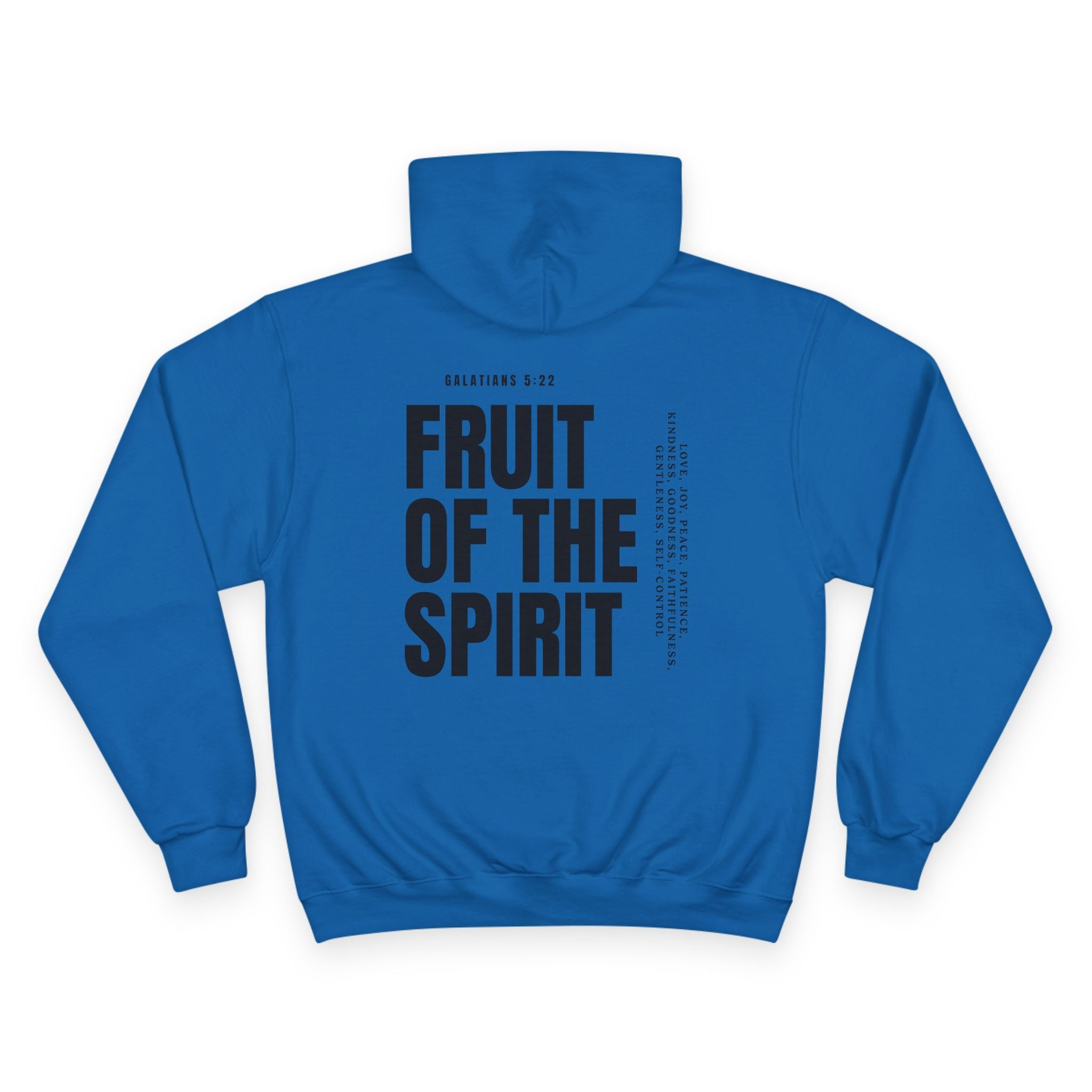 Hoodie - "Be Fruitful" / Fruit of the Spirit Christian Hoodie