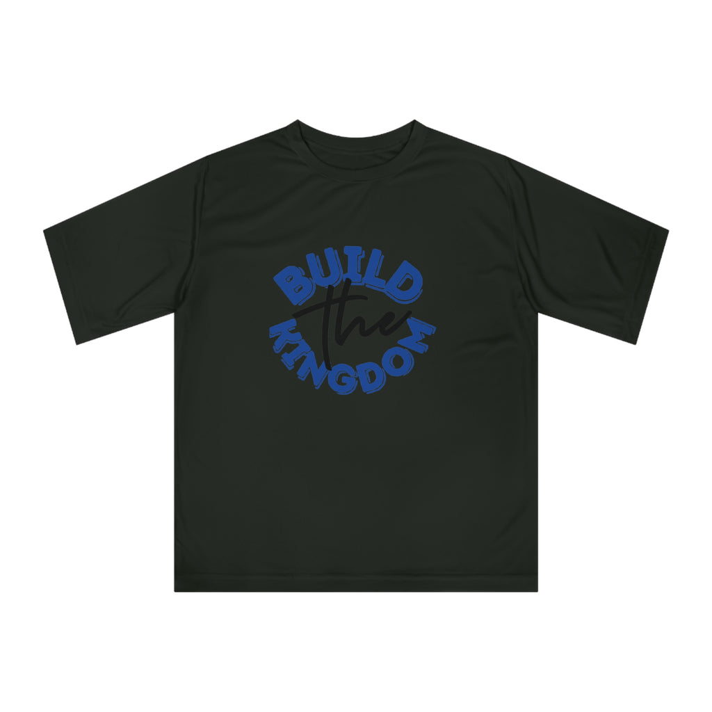 Build The Kingdom Performance T-Shirt — Inspirational Christian Faith Tee