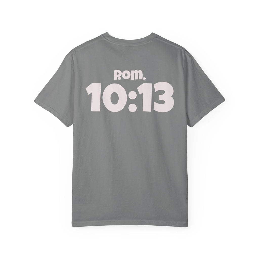 Paid For Cross T-Shirt — Christian Rom 10:13 Faith Tee