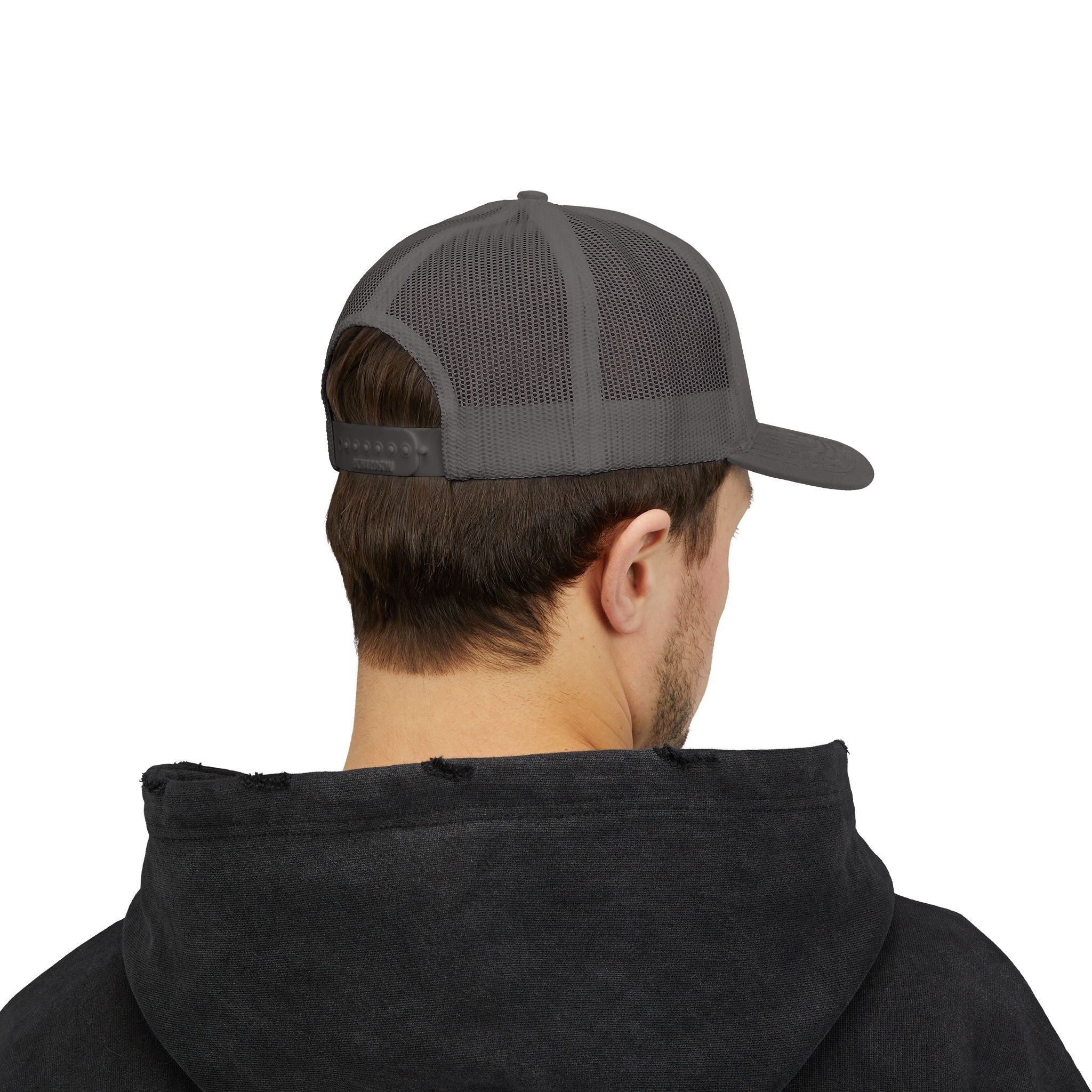Embroidered Crystal Cross Snapback Trucker Cap — Religious Faith Baseball Hat
