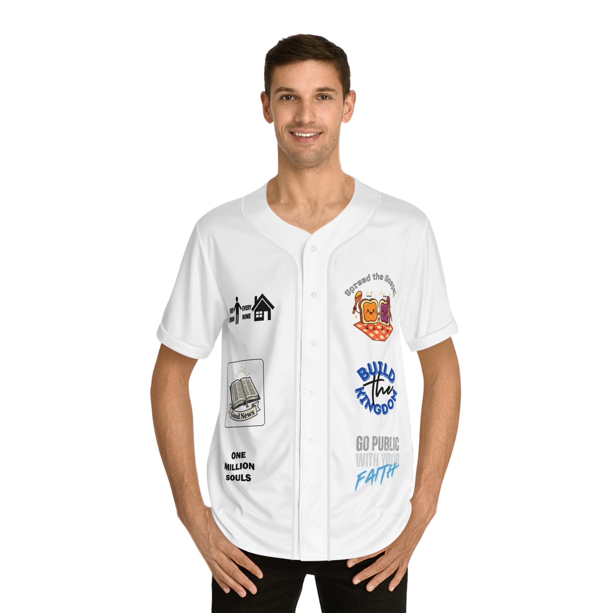 Baseball Jersey — 'We Are Better Together' Christian Team Ministry Shirt