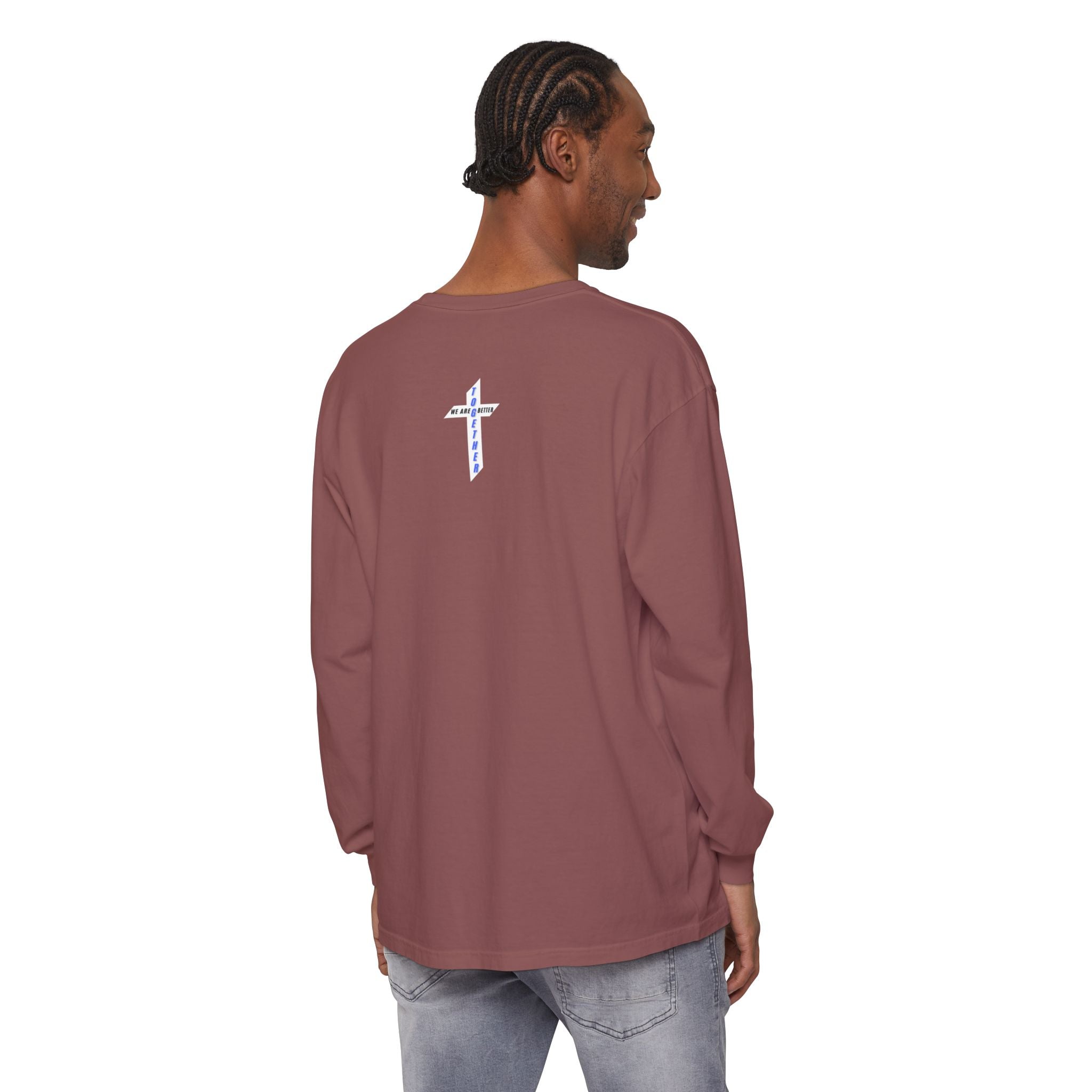 We Are Better Together Long Sleeve Tee — Christian Unity Graphic Shirt