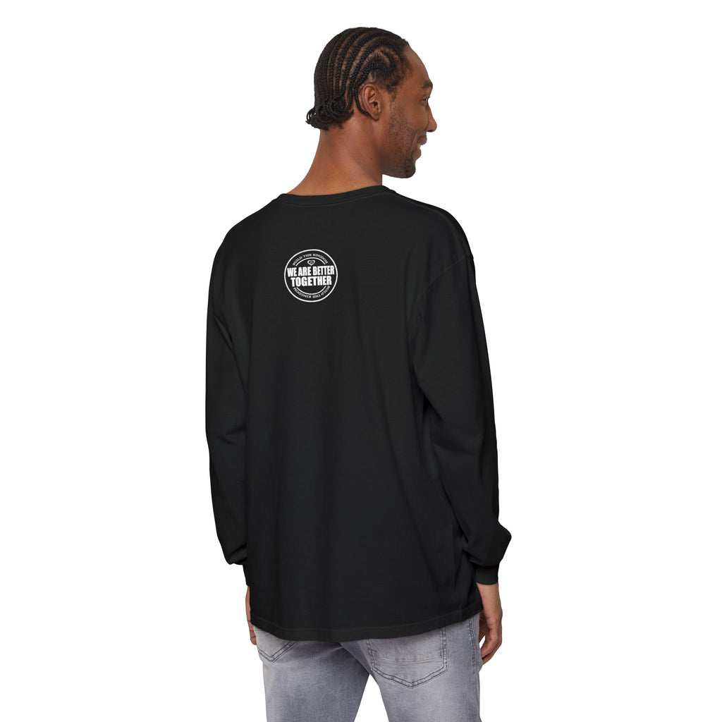 Together Cross Long Sleeve Tee — "We Are Better Together" Christian Graphic Shirt