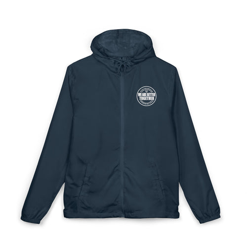 Christian Cross Windbreaker Jacket – 'Amazing Grace' Inspirational Full-Zip Jacket