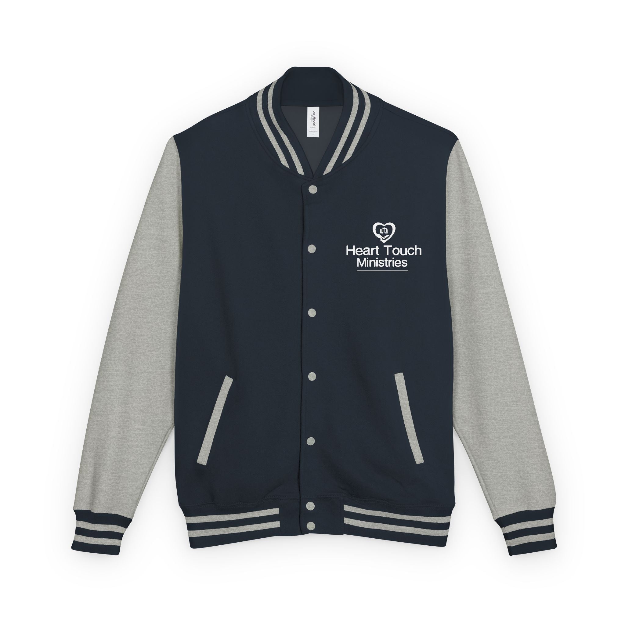 Letterman Jacket — Heart & Cross Ministry Logo Varsity Jacket