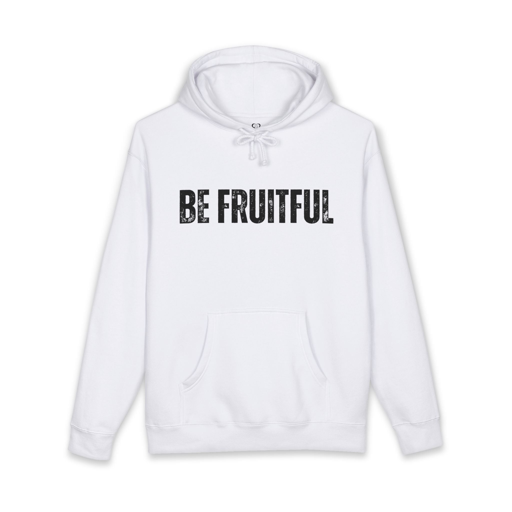 Be Fruitful Hoodie — Inspirational Minimalist Graphic Sweatshirt