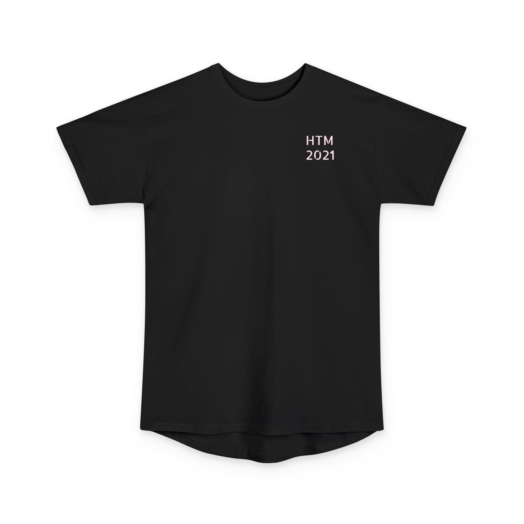 Long Body Tee — “Obedience Is Better Than Sacrifice” Minimalist Statement Shirt