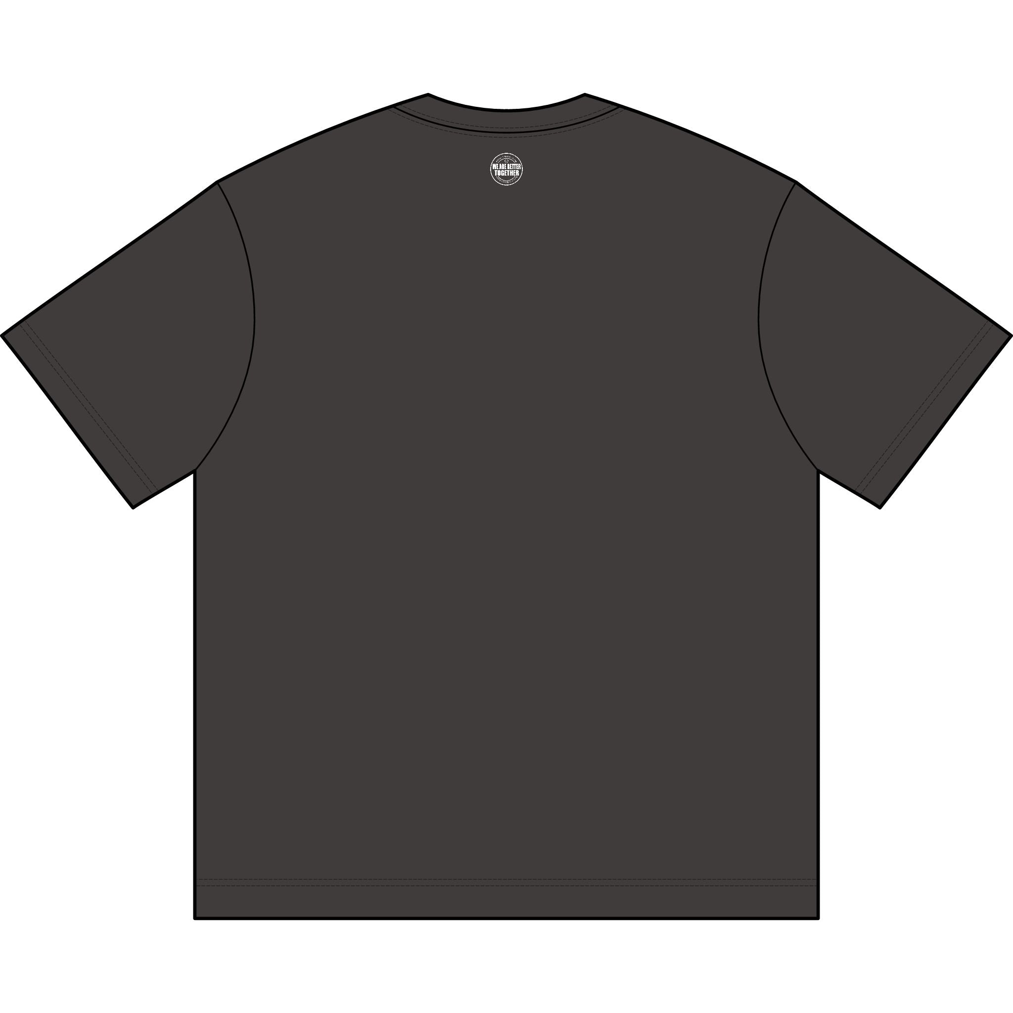 QR Code Box Tee — Minimalist Men’s T-Shirt with Scanable Design