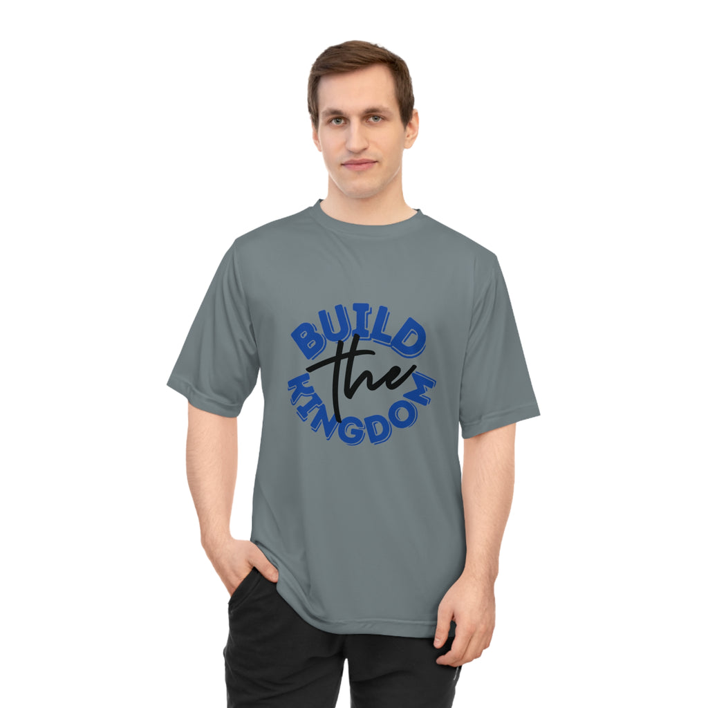 Build The Kingdom Performance T-Shirt — Inspirational Christian Faith Tee