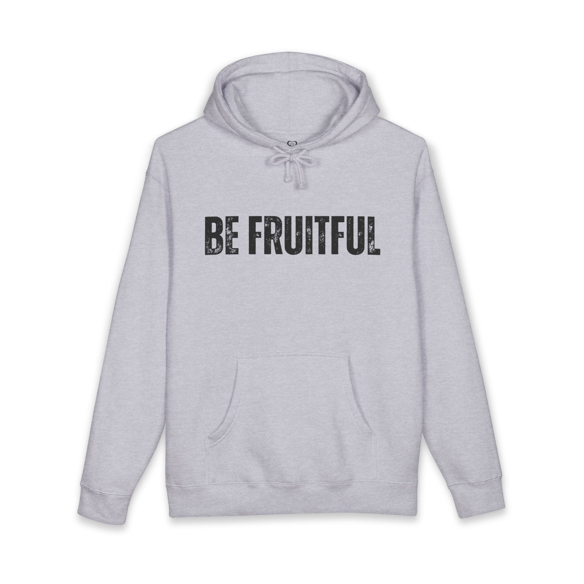 Be Fruitful Hoodie — Inspirational Minimalist Graphic Sweatshirt
