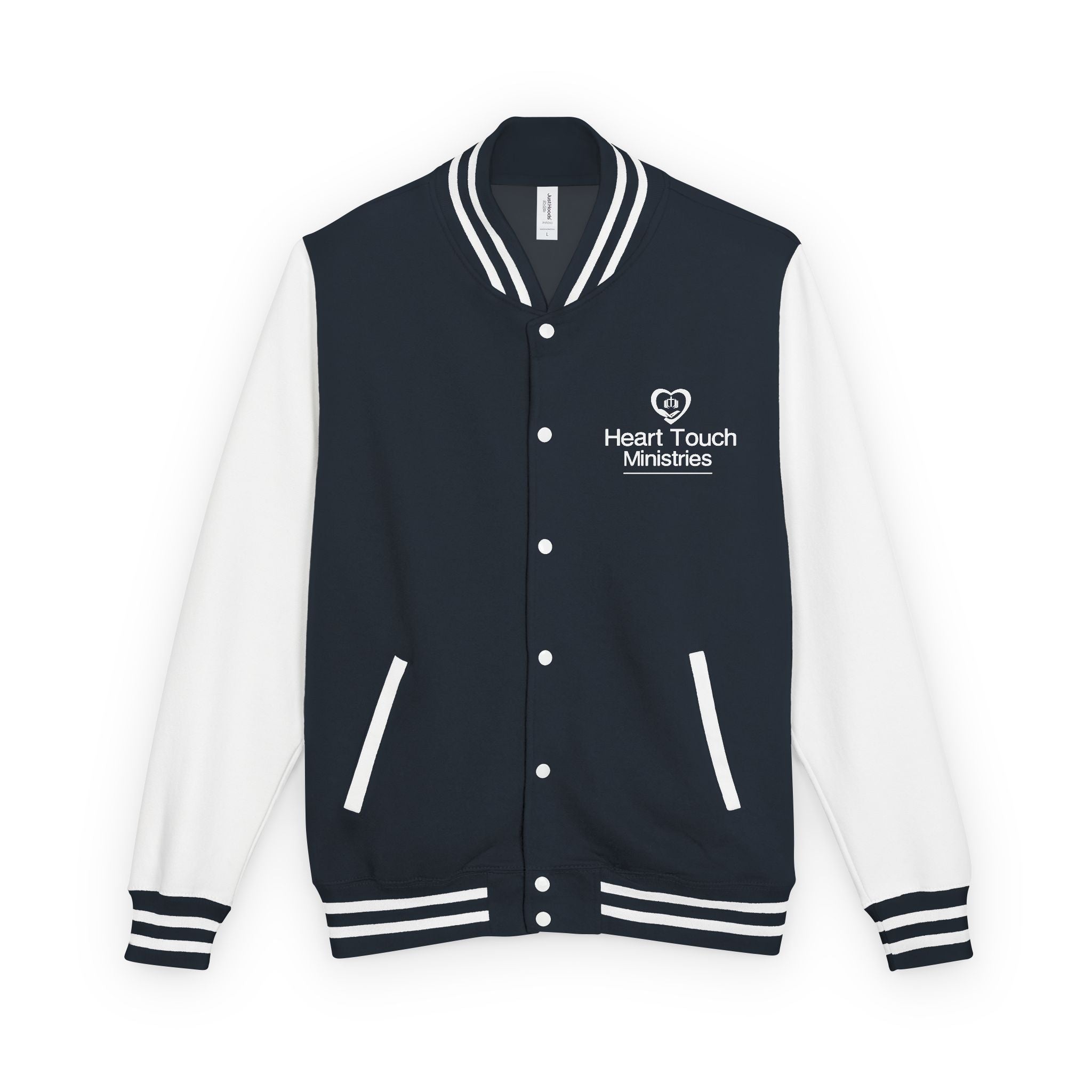 Letterman Jacket — Heart & Cross Ministry Logo Varsity Jacket