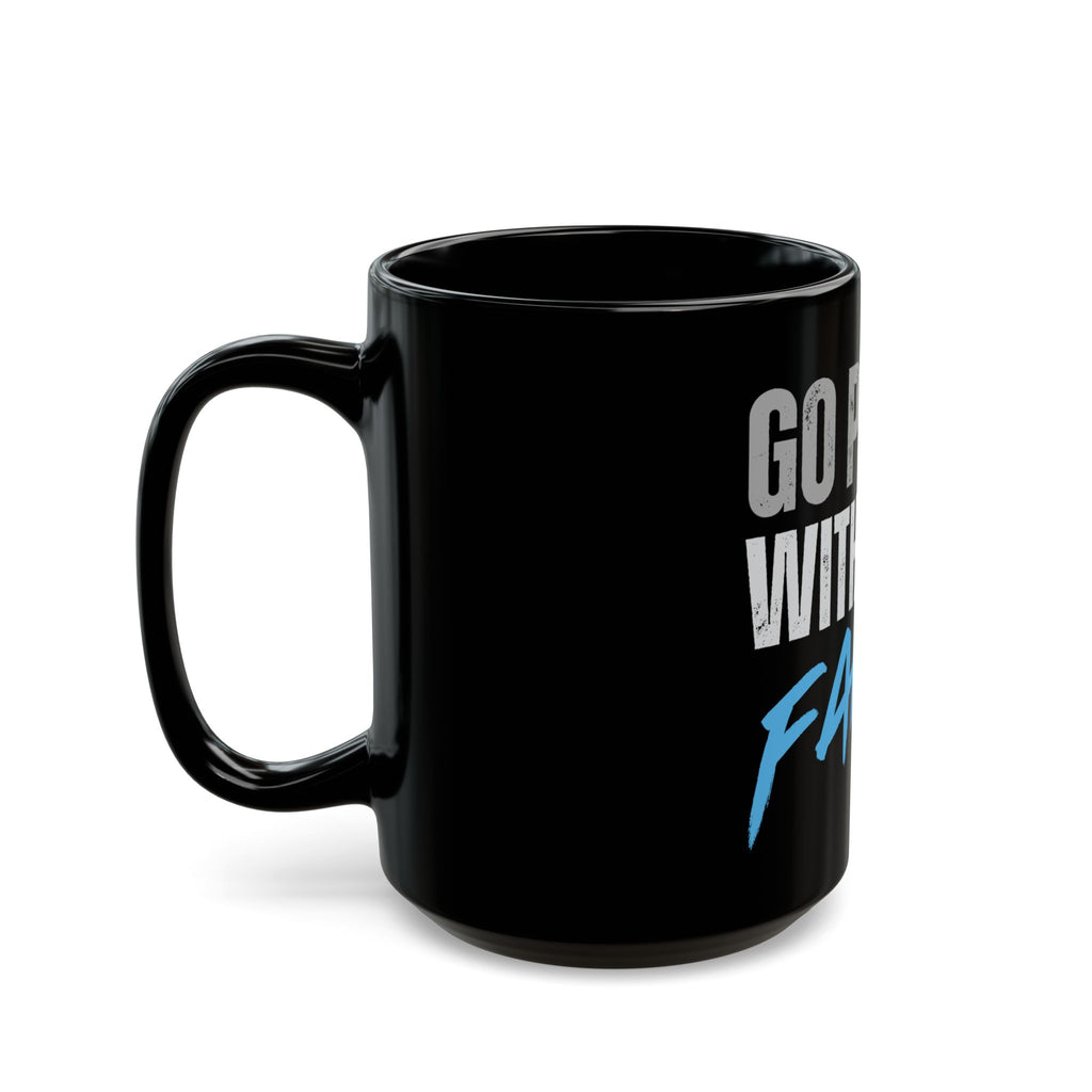 Go Public With Your Faith Black Coffee Mug – Inspirational Religious Gift (11oz/15oz)