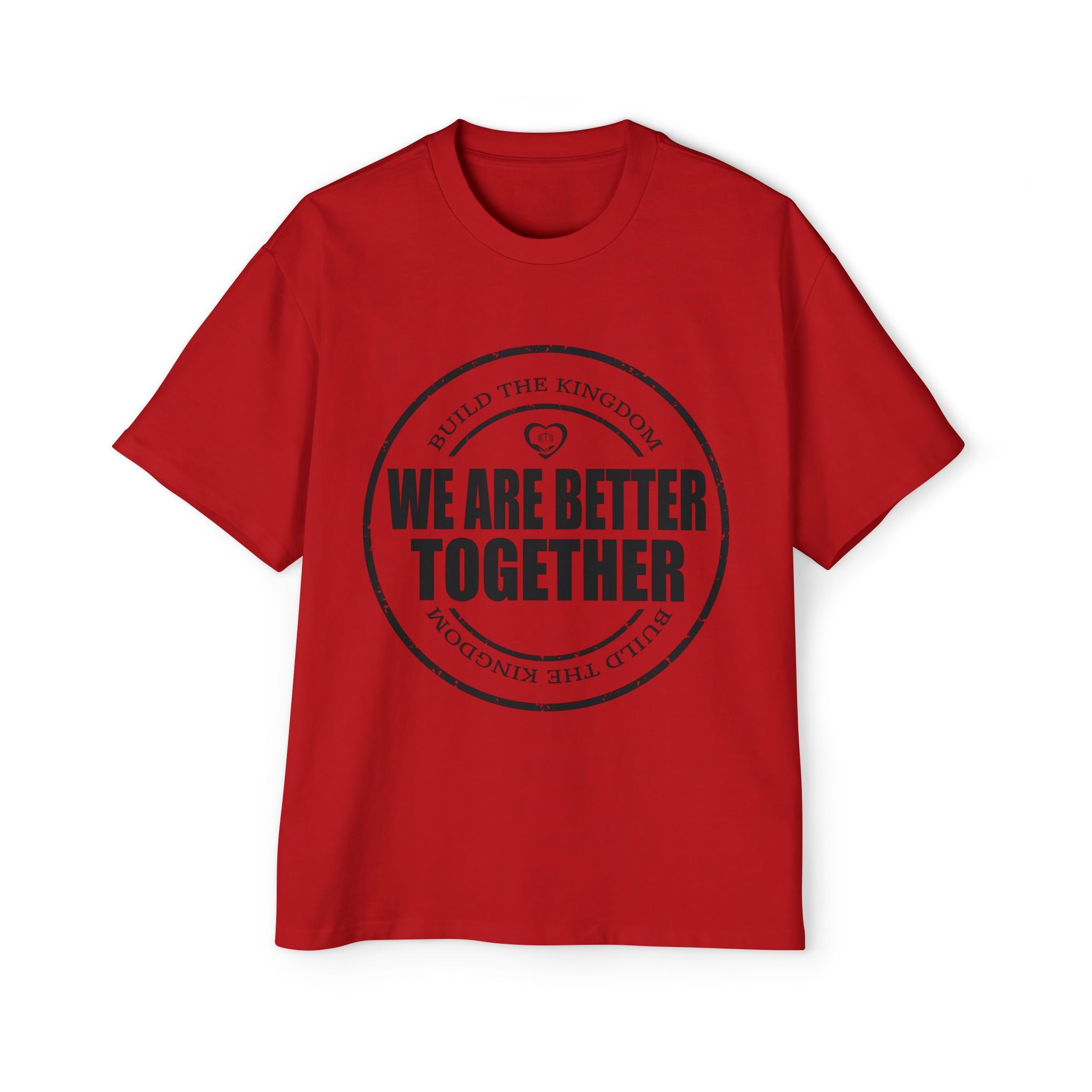 We Are Better Together Tee — Men's Oversized Unity Graphic T-Shirt