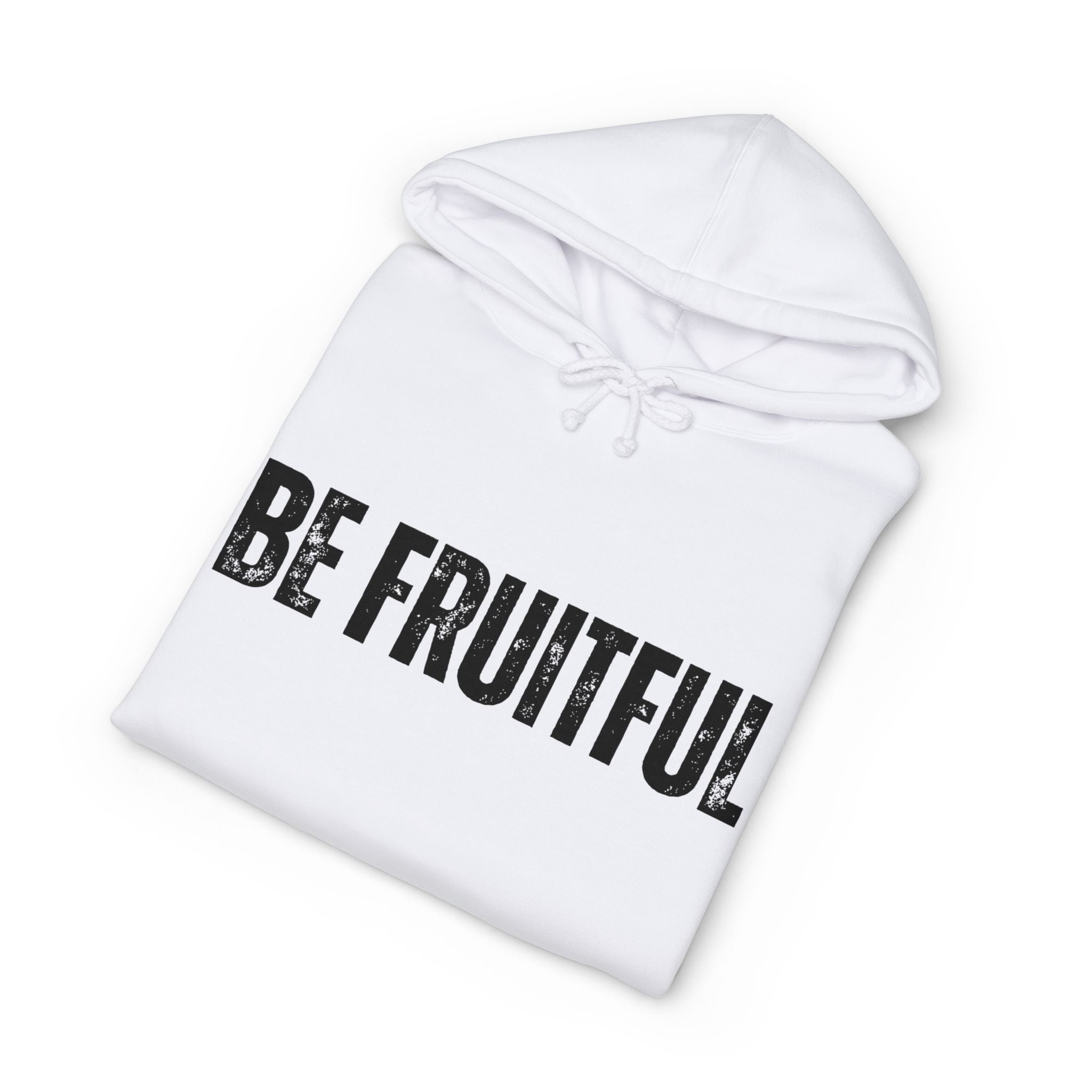 Be Fruitful Hoodie — Inspirational Minimalist Graphic Sweatshirt