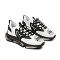 Men's White Mesh Sneakers — 'We Are Better Together' Athletic Shoes