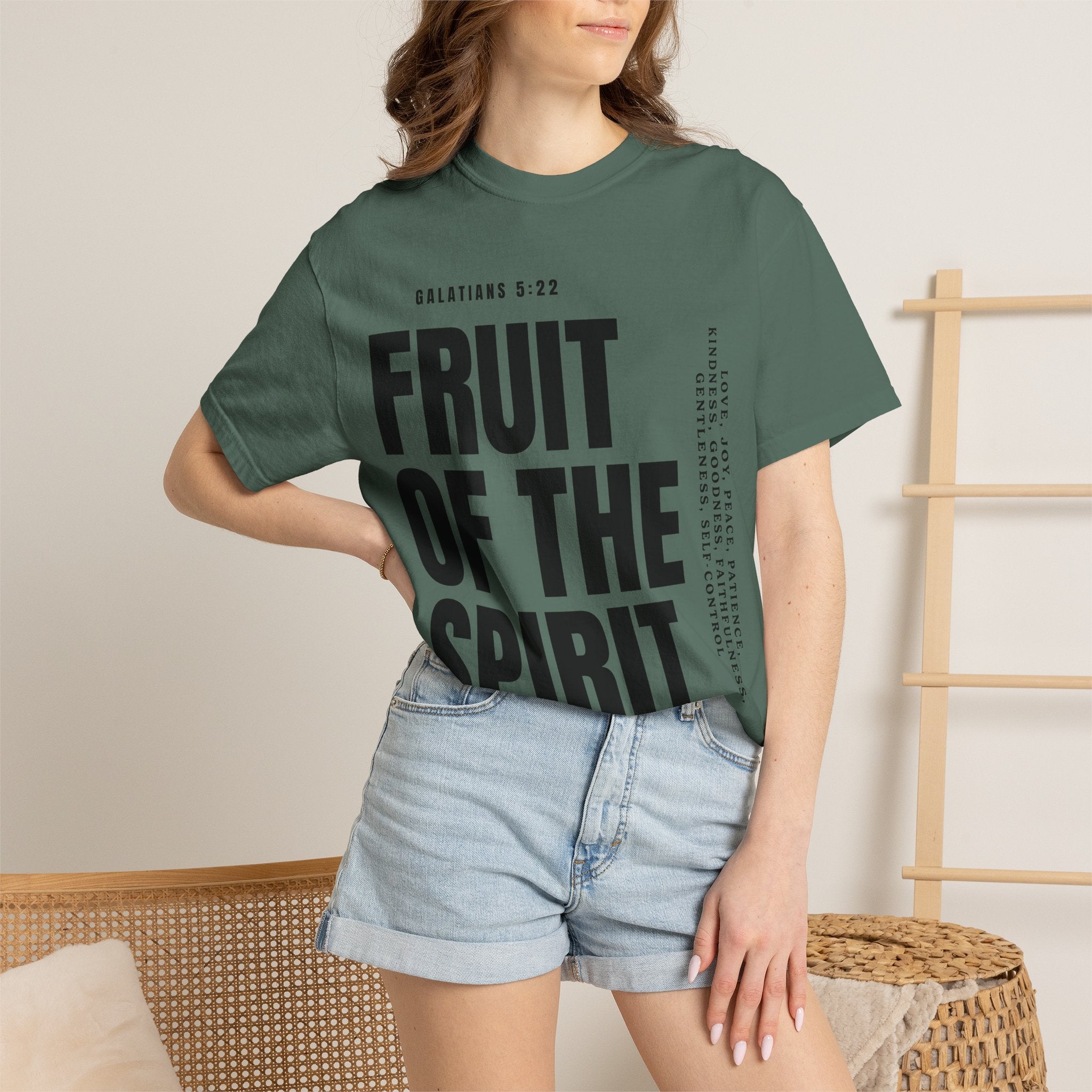 Fruit of the Spirit T-Shirt — Christian Faith ‘Be Fruitful’ Tee